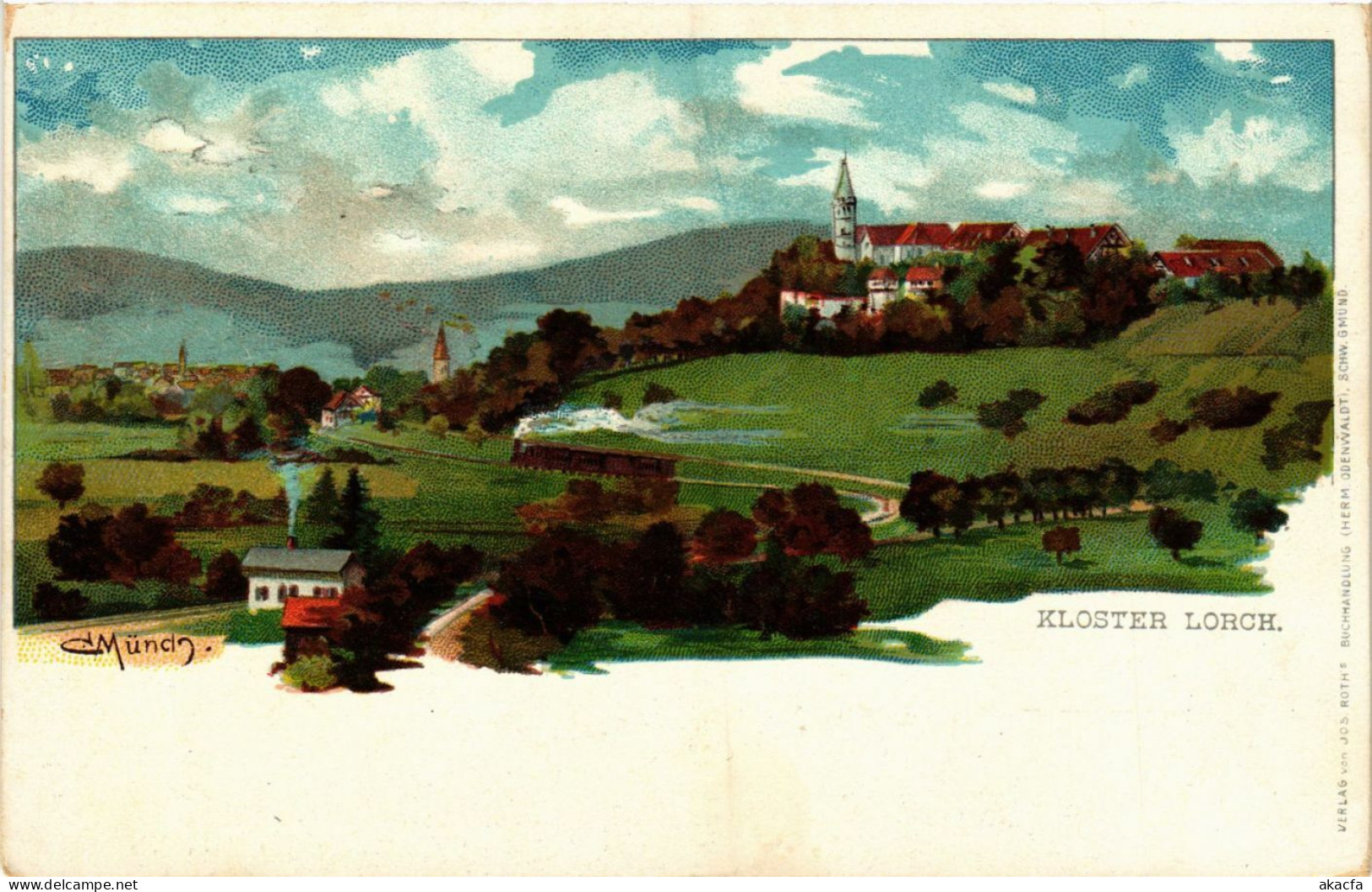 CPA AK Lorch - Kloster Lorch - Litho GERMANY (857716) - Lorch