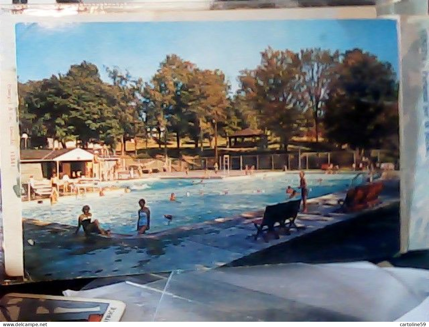 USA  New York Stamford The Swimming Pool PISCINA V1969 JI11165 - Stadia & Sportstructuren