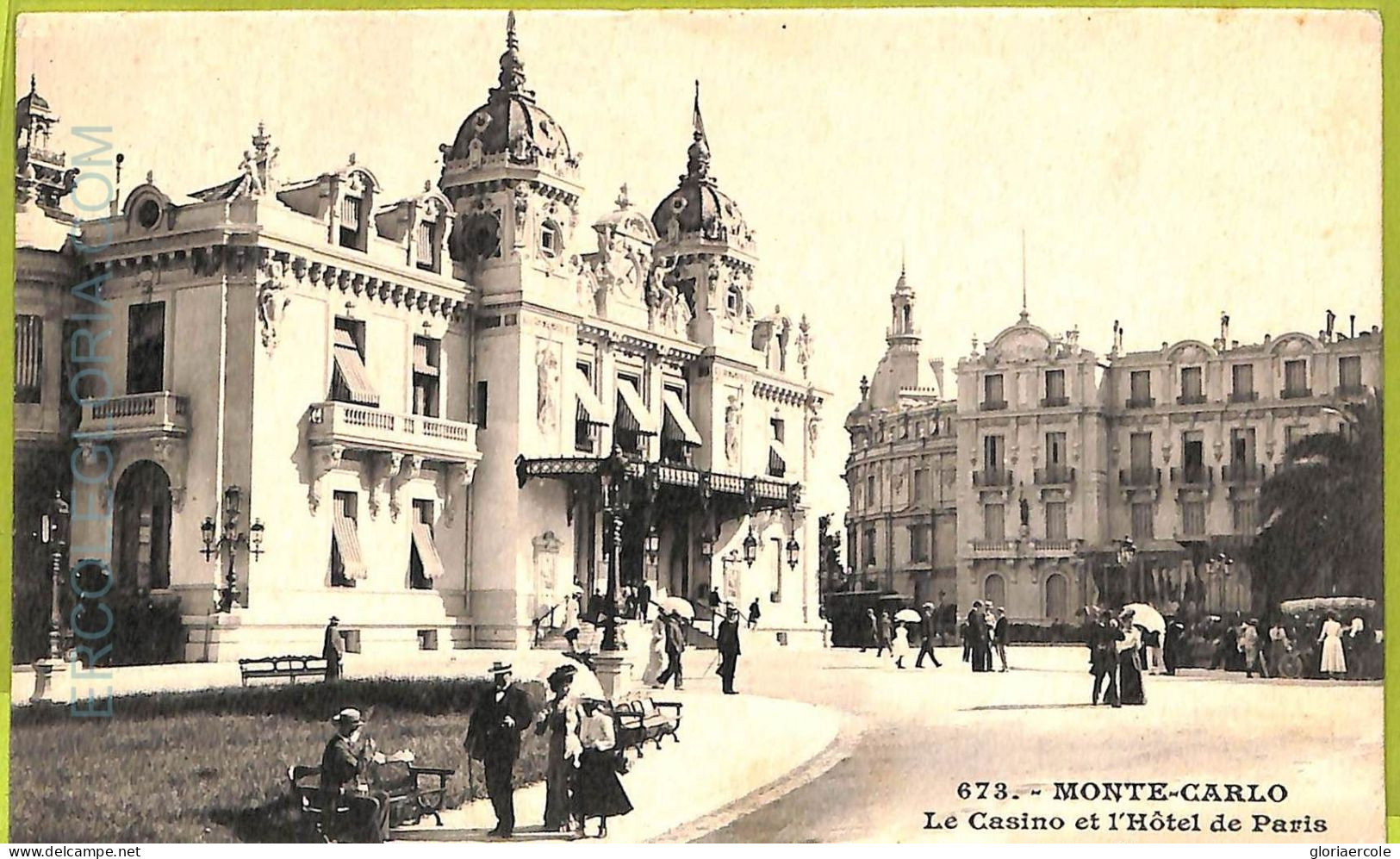 Ac9373 - MONACO - VINTAGE POSTCARD - Monte-Carlo - Monte-Carlo