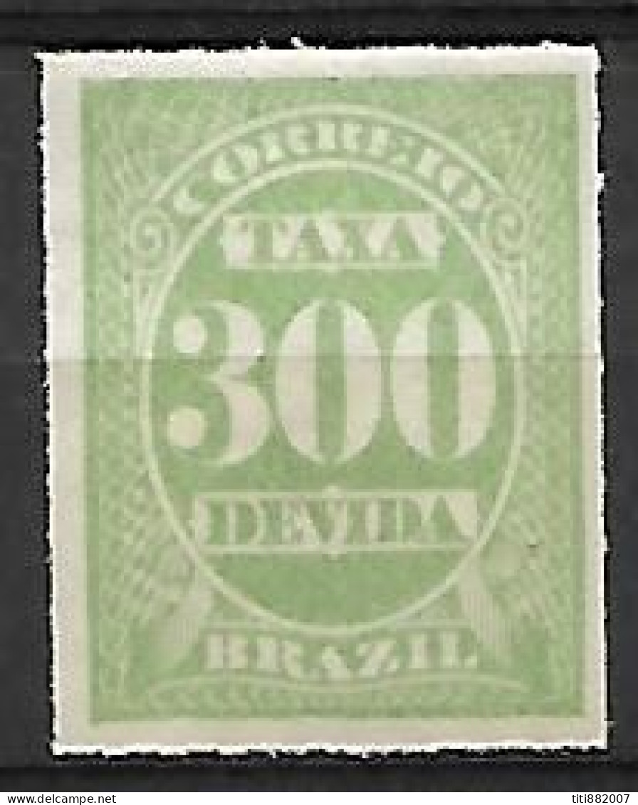 BRESIL    -   Timbres - Taxe   -  1890.   Y&T N° 14 *. - Postage Due