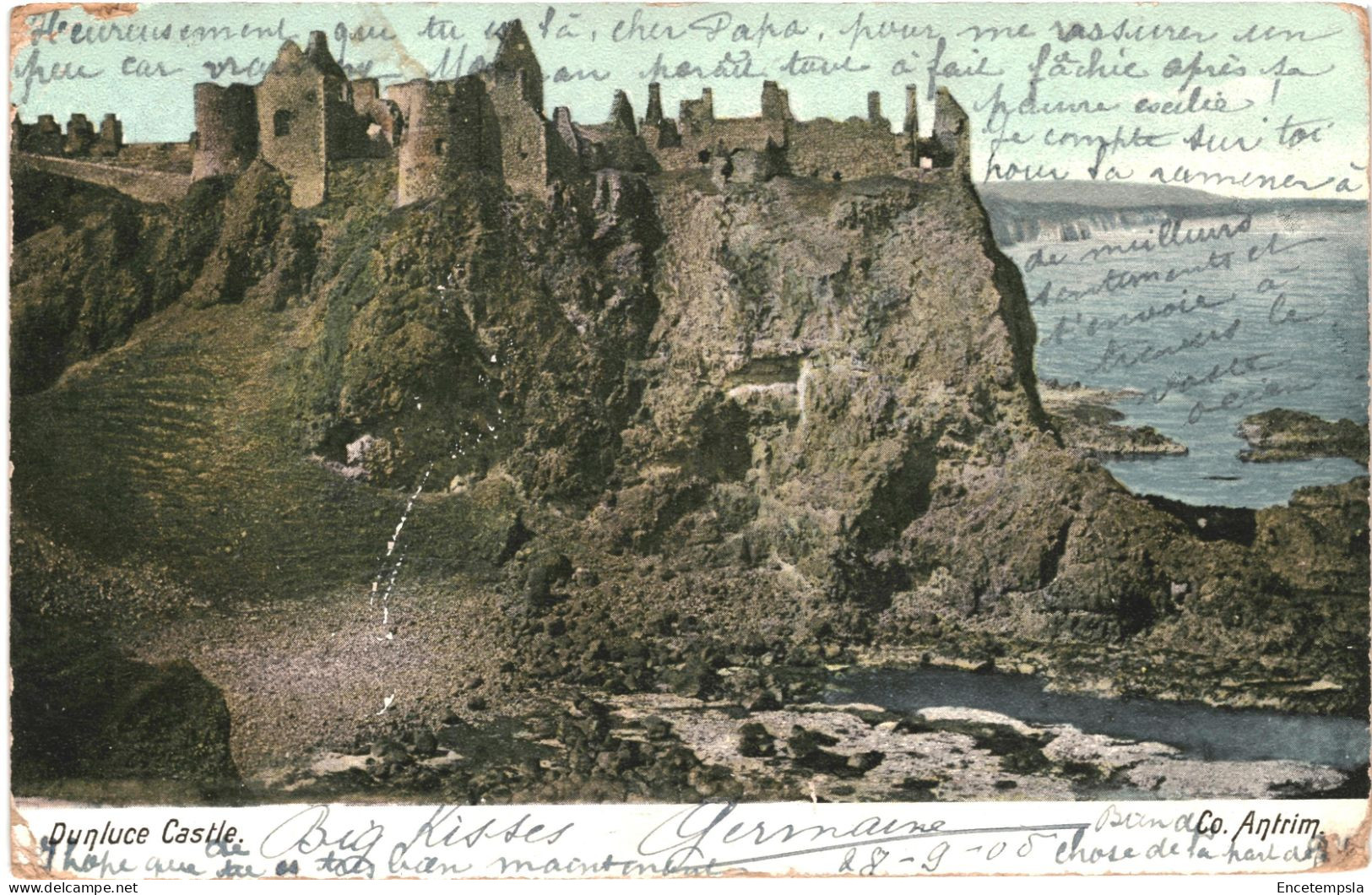 CPA Carte Postale  Royaume-Uni  Antrim  Dunluce Castle 1905 VM67001ok - Antrim