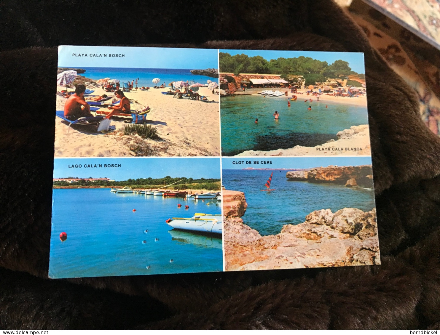 Ansichtskarte Spanien Menorca Ciudadela 198oer Gelaufen Mit Briefmarke - Menorca
