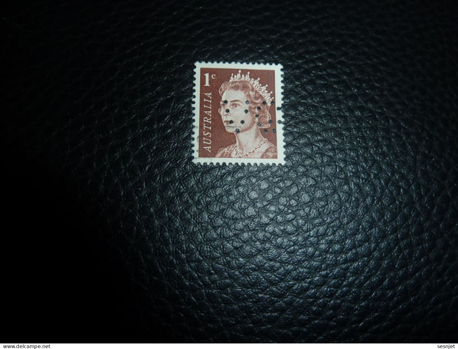 Australia - Elisabeth II - 1c. - Yt 319 - Perforé - Brun-rouge - Oblitéré - Année 1965 - - Perfins