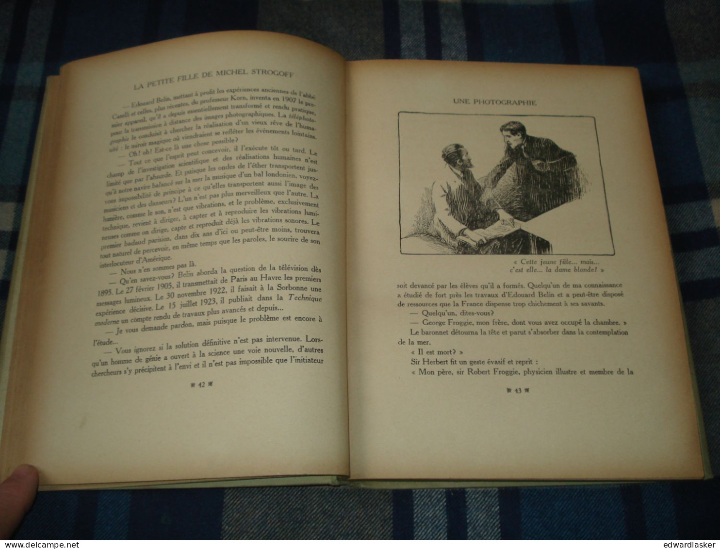 La Petite Fille de Michel Strogoff /Octave Béliard - Hachette Prix Jules Verne 1927