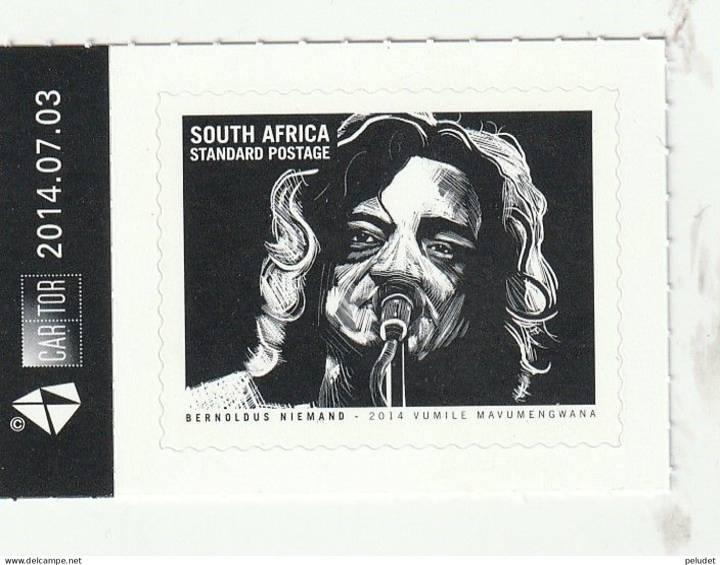 South Africa 2014 Bernoldus Niemand - James Phillips 1 V. ** Mi 2313 - Unused Stamps