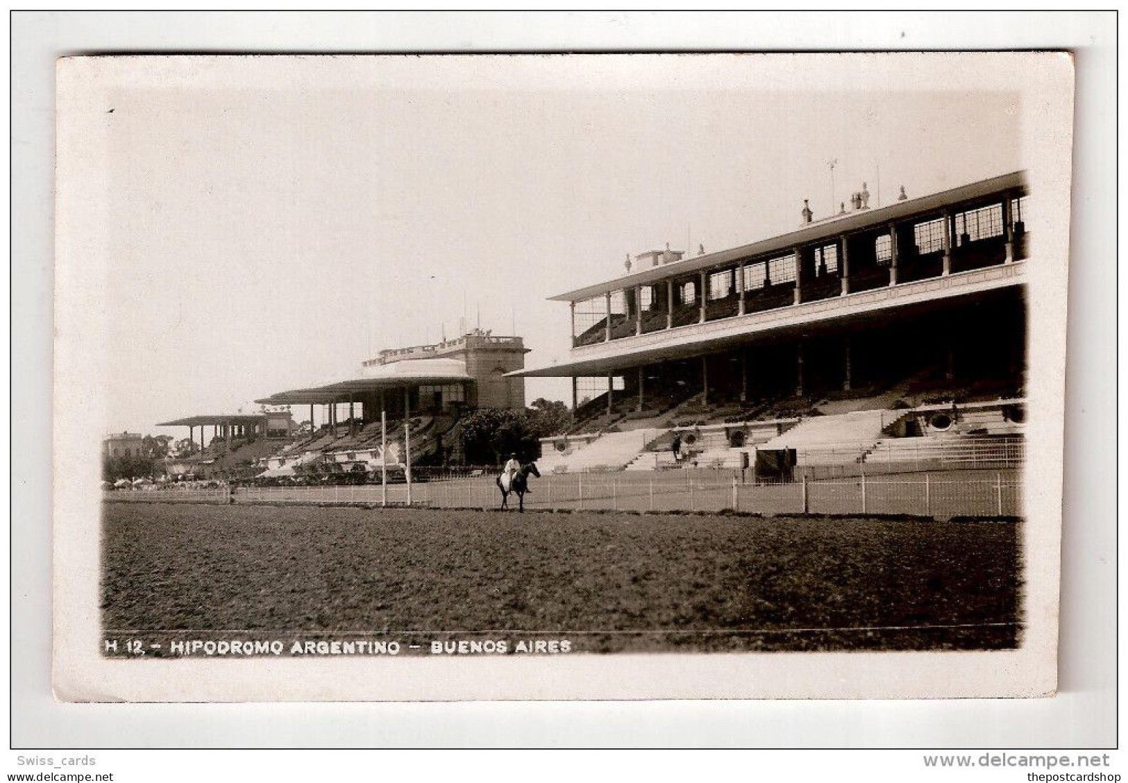 ARGENTINA Buenos Aires Argentine Hippodrome Course Hipodromo Argentino HORSE RACING HORSES  RACECOURSE - Argentina