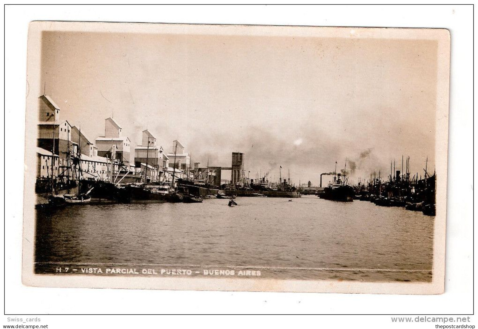 ARGENTINA Buenos Aires Vista Parcial Del Puerto Harbour Docks Teilansicht Des Hafens - Argentine