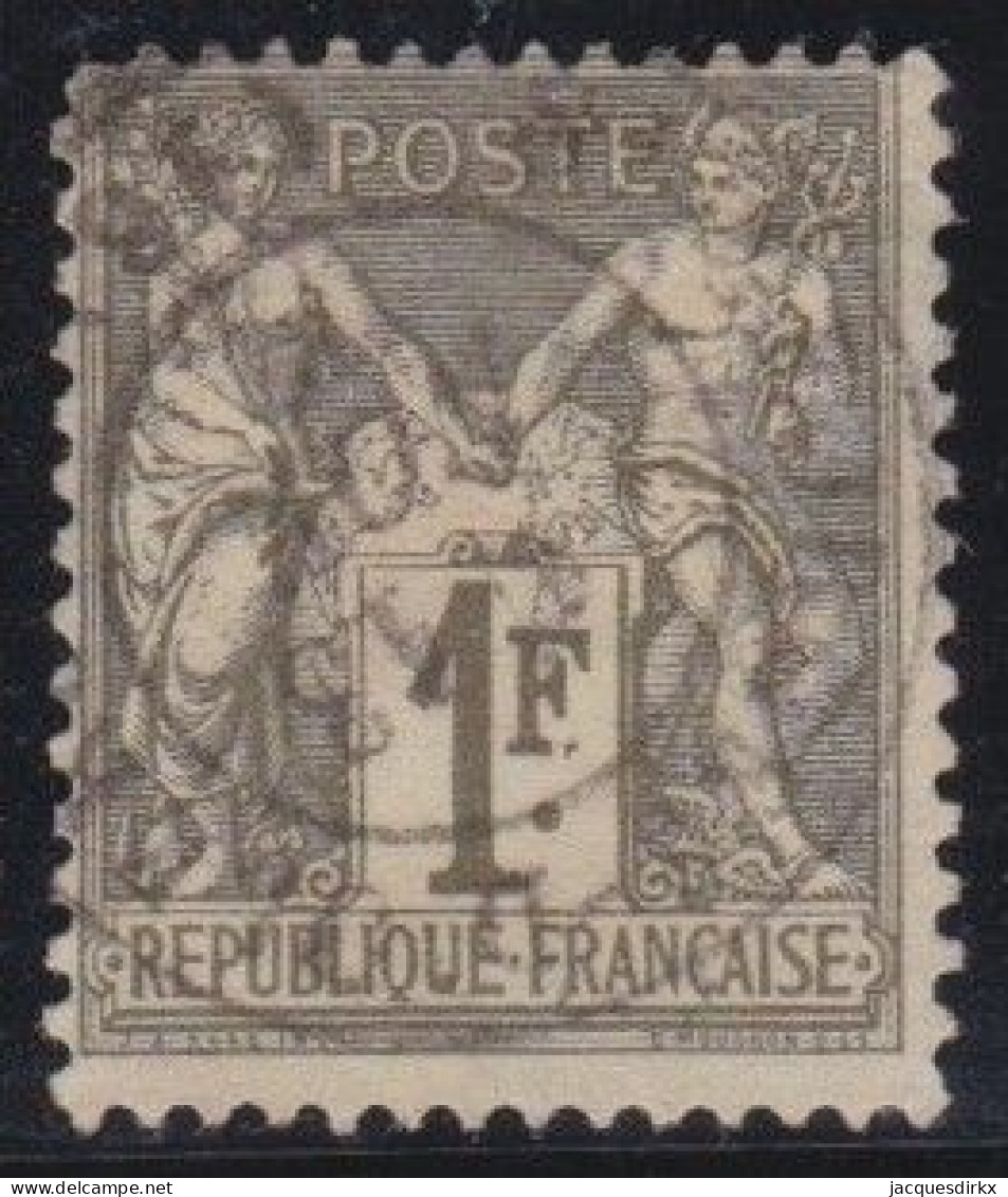 France  .  Y&T   .   72    .   O   .    Oblitéré - 1876-1878 Sage (Typ I)