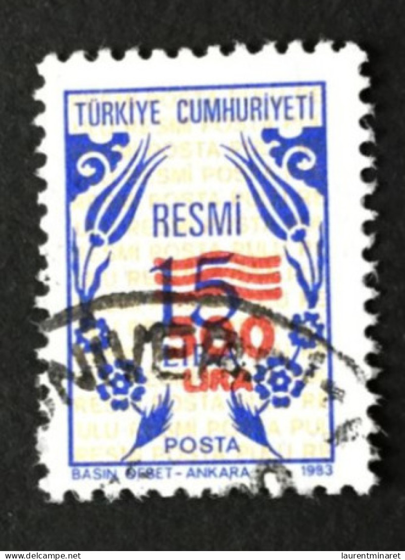 TURQUIE / 1983 / N°Y&T : ND - Official Stamps