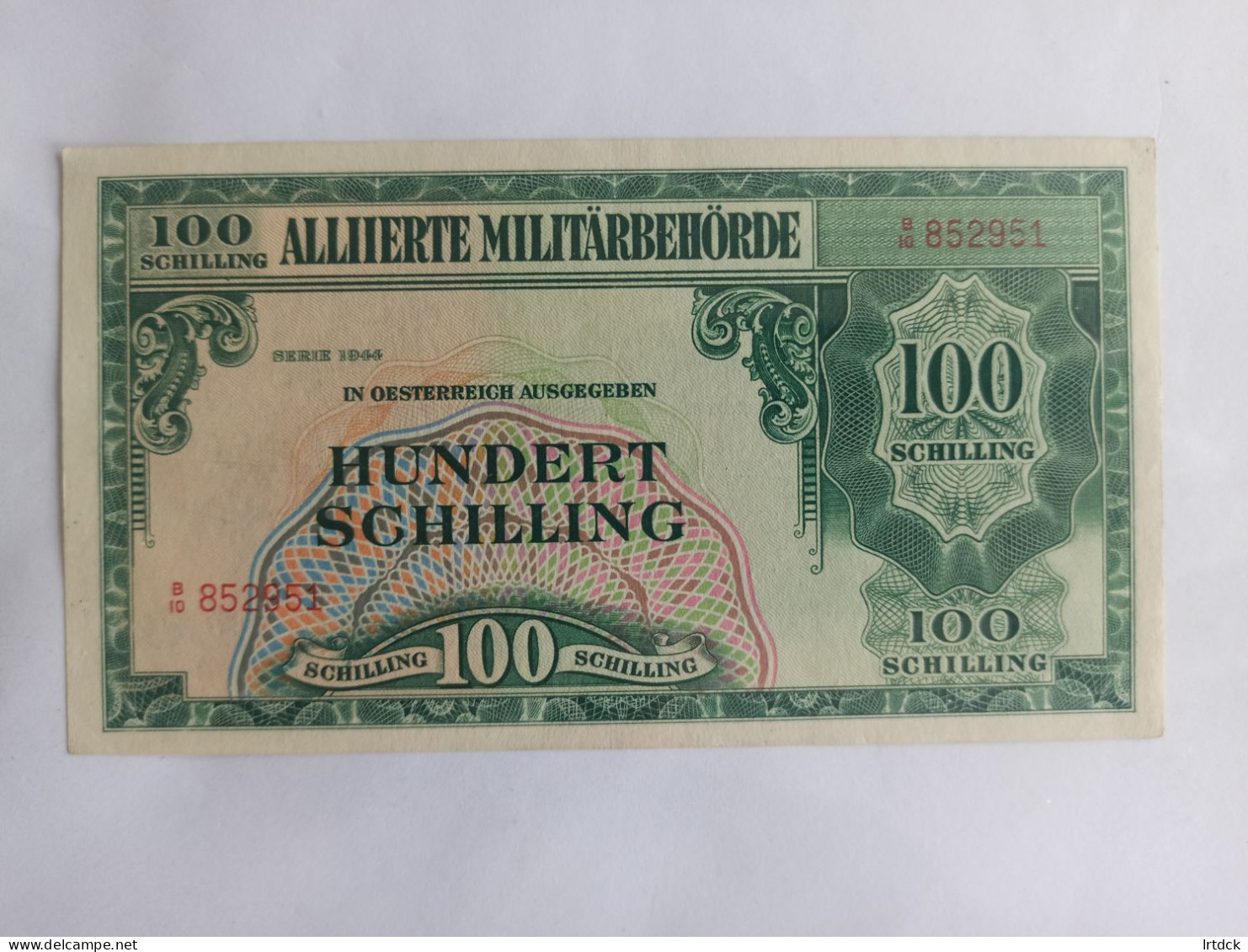 Série 1944 Billets Militaire Autriche - Autriche