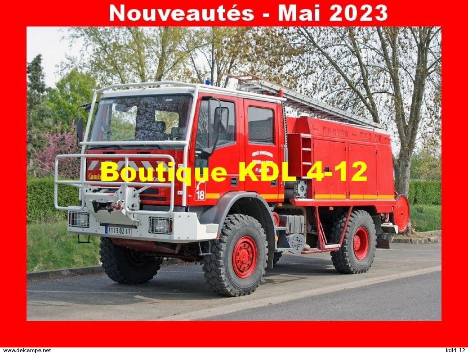 AL SP 194 - Fourgon Pompe Tonne Hors Route Iveco Eurocargo - SAINT-AMAND-LONGPRE - Loir Et Cher - Saint Amand Longpre