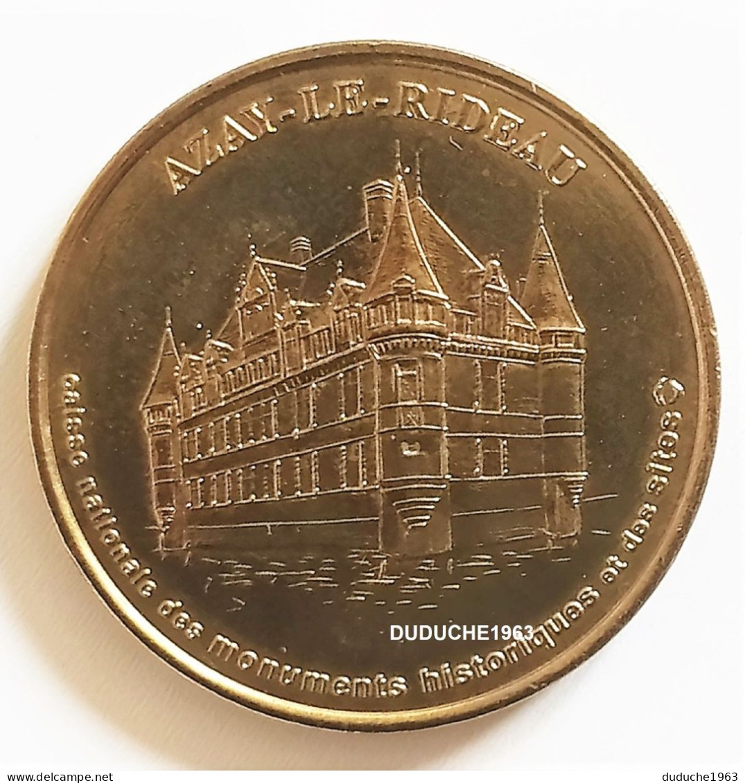 Monnaie De Paris 37. Azay Le Rideau - Château 2003 - 2003