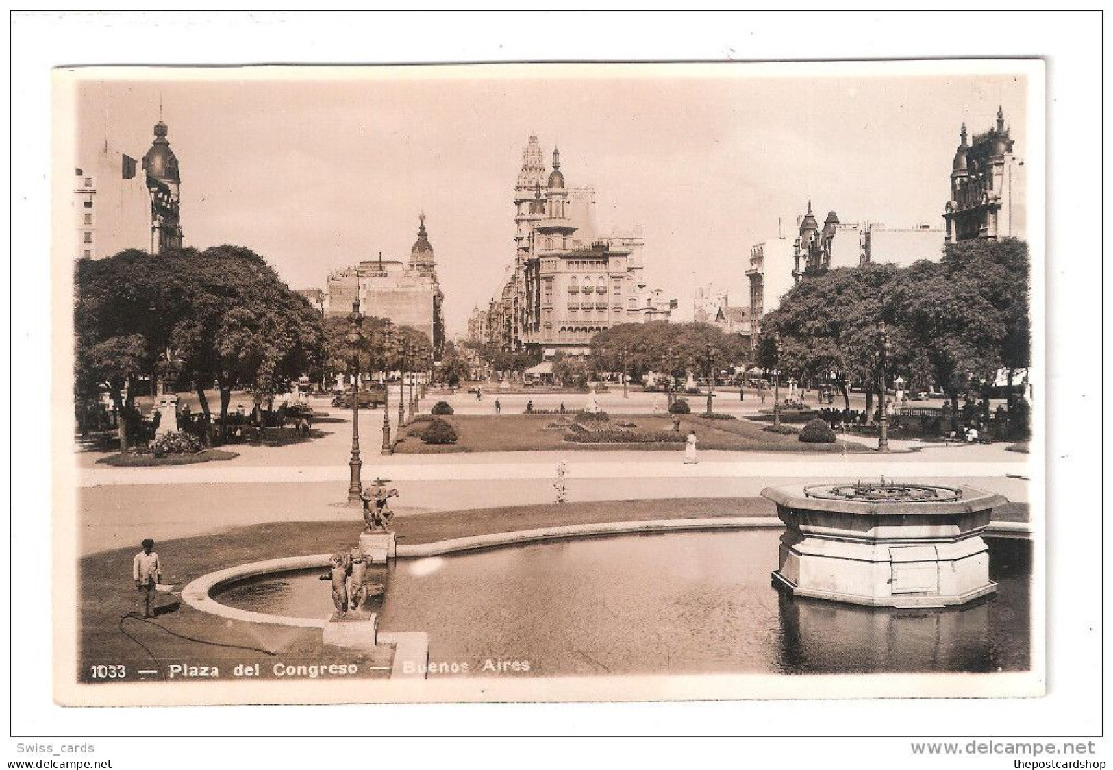 ARGENTINE ARGENTINA Buenos Aires Plaza Del Congreso UNUSED - Argentinien