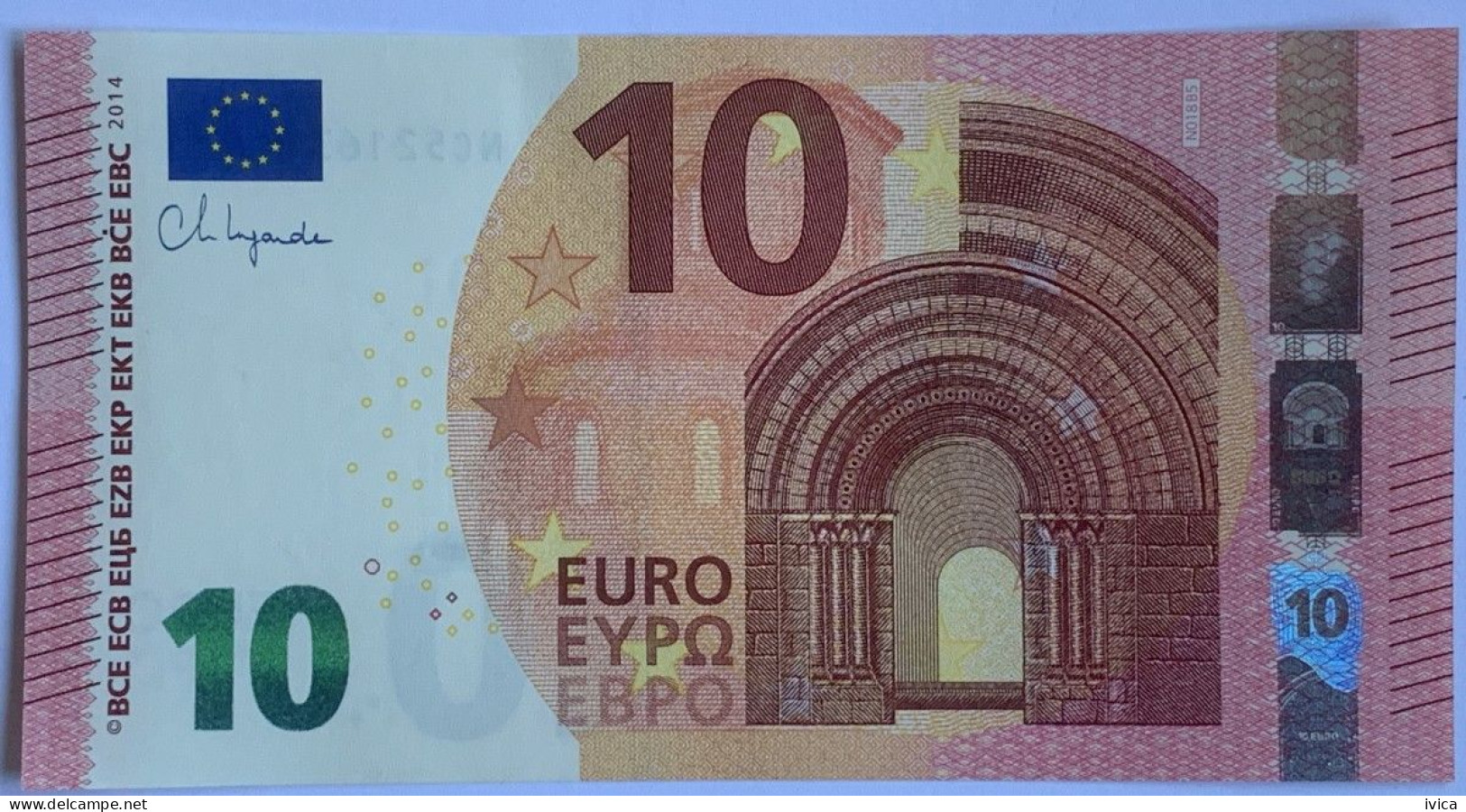 10 EUR - N018 B5 /NC - UNC - 10 Euro