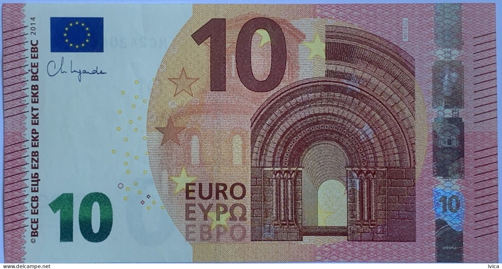 10 EUR - N018 D2 /NC - UNC - 10 Euro