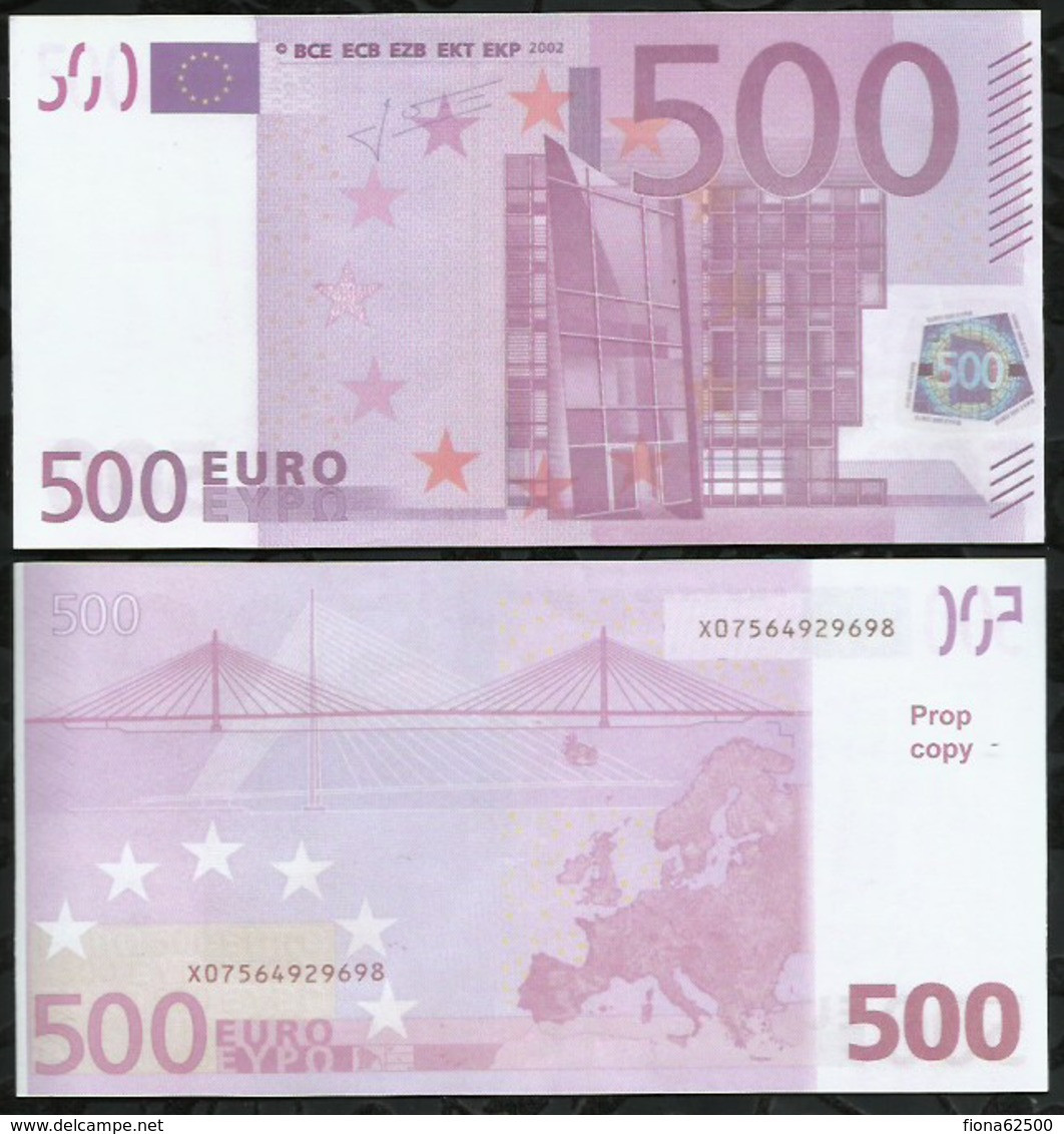 BILLET FACTICE DE 500€00 . CINEMA  . JEUX . - Fiktive & Specimen