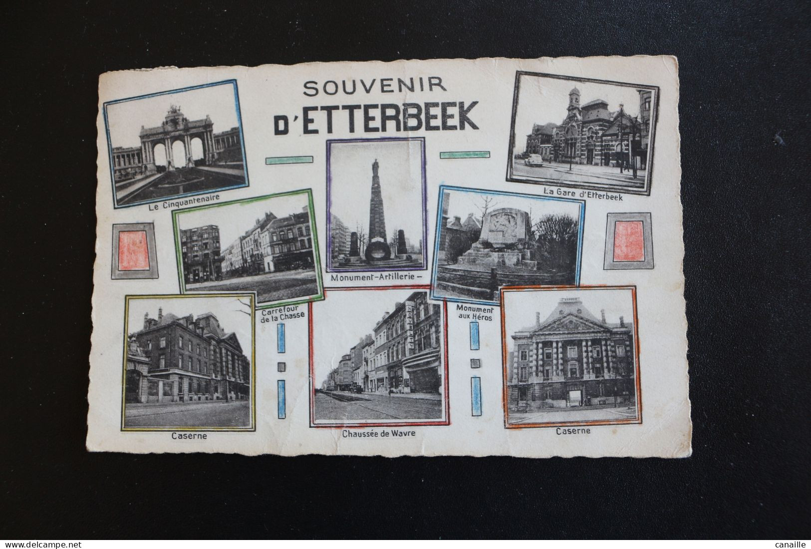 P-up 43 /  Bruxelles  Commune  Etterbeek, Souvenir D'Etterbeek  / 1950 - Etterbeek