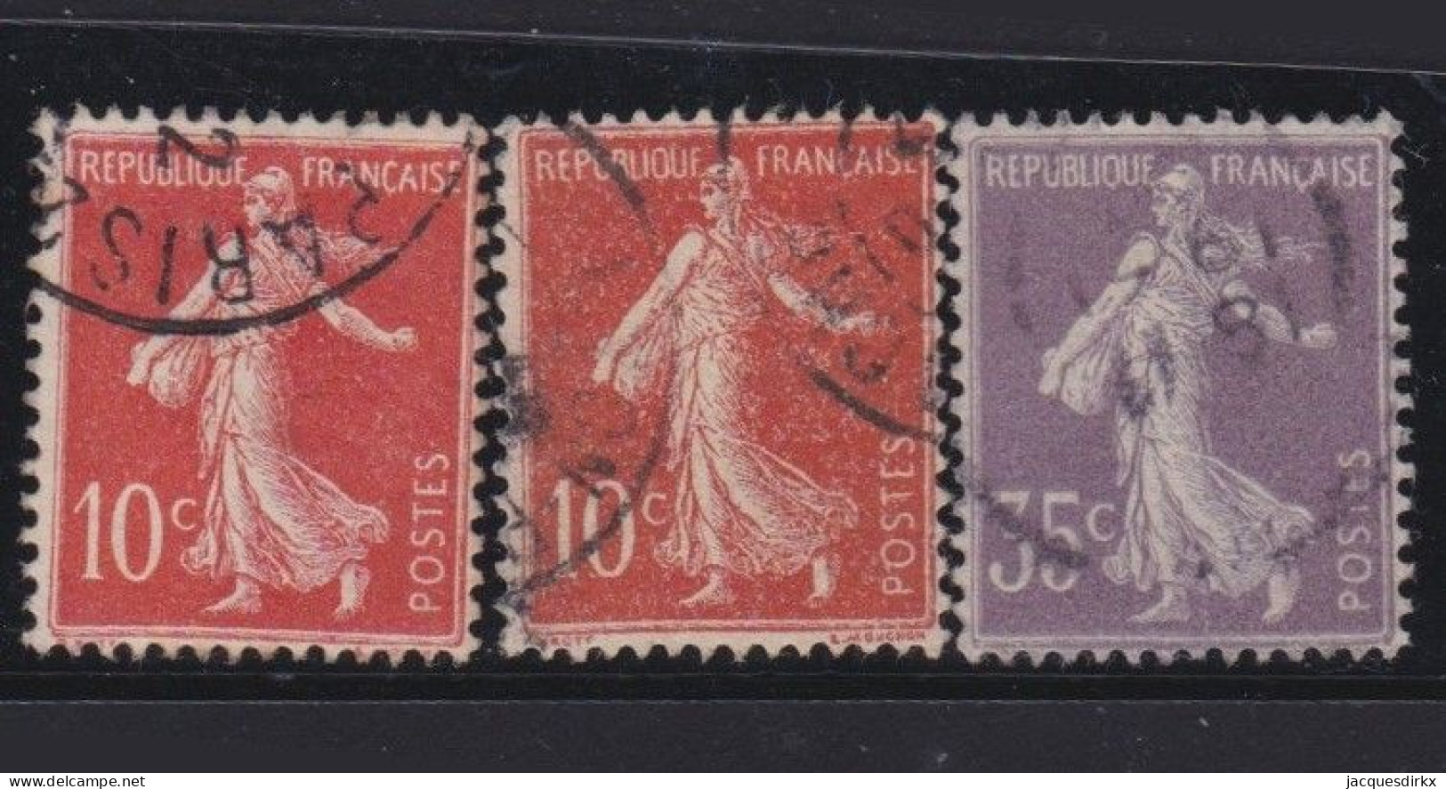 France  .  Y&T   .   135/136      .   O    .    Oblitéré - Used Stamps