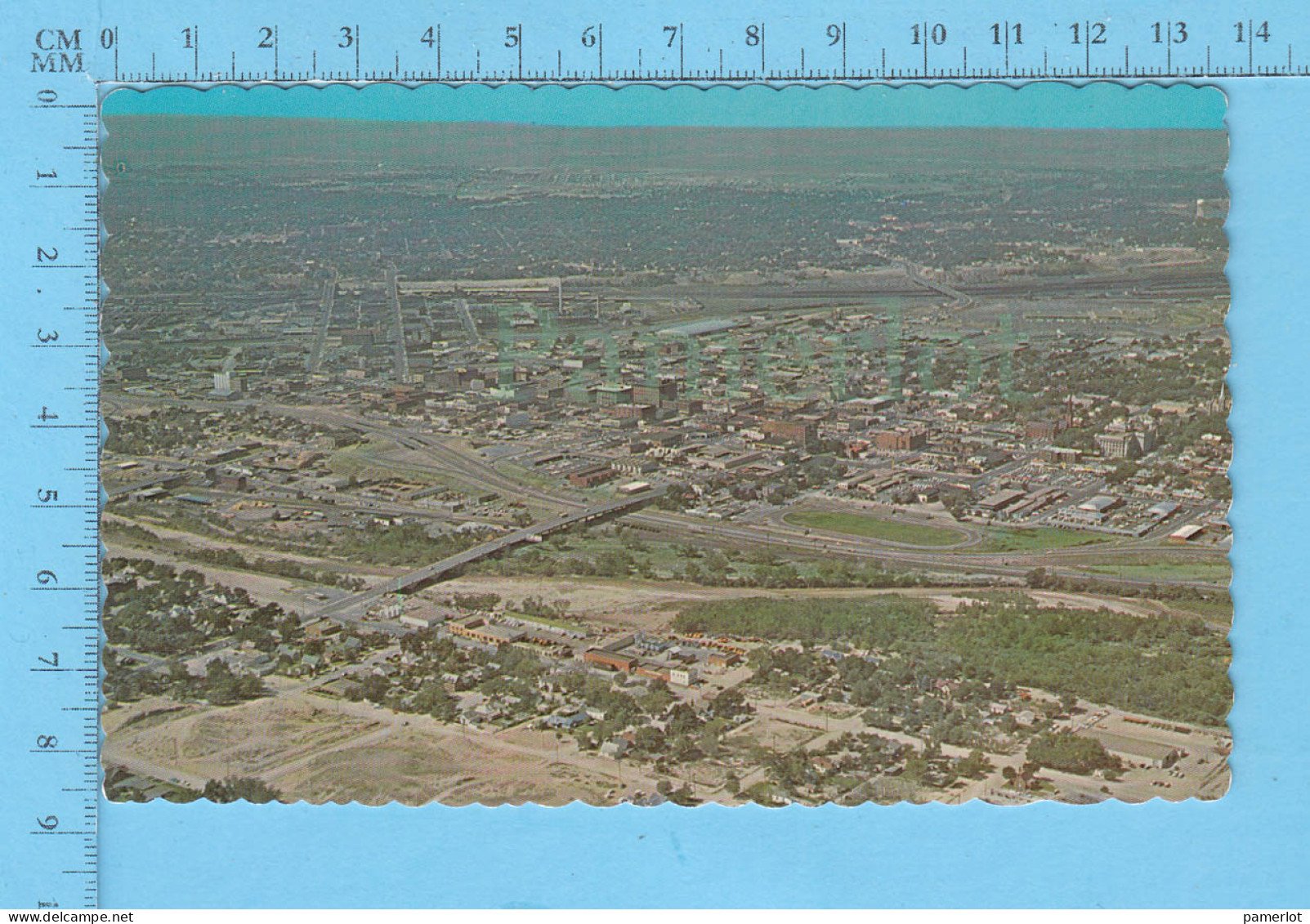 Vintage Post-Card,Aerial View At Pueblo  Colorada USA - Carte Postale - Pueblo