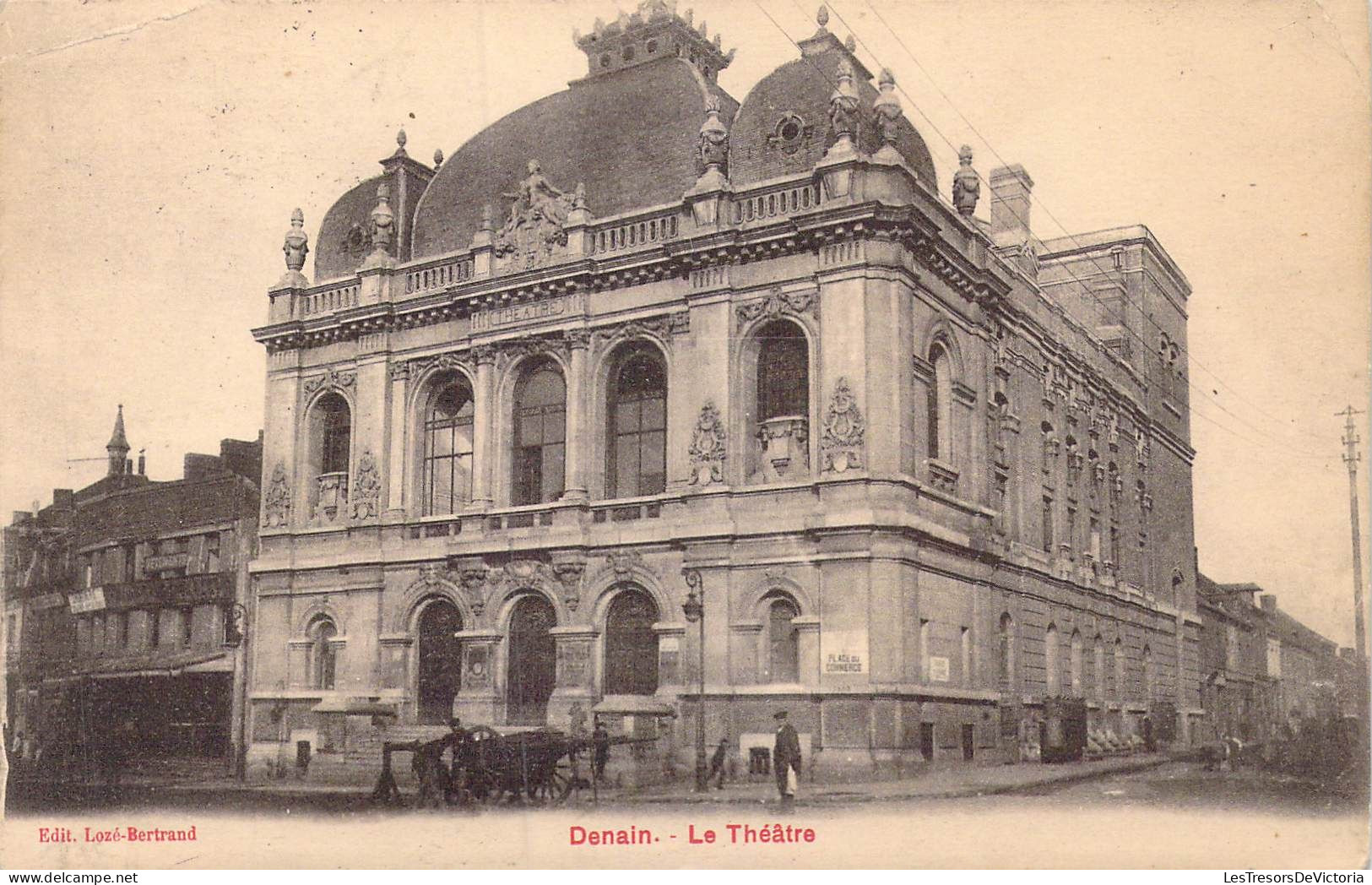 FRANCE - 59 - Denain - Le Théâtre - Carte Postale Ancienne - Denain