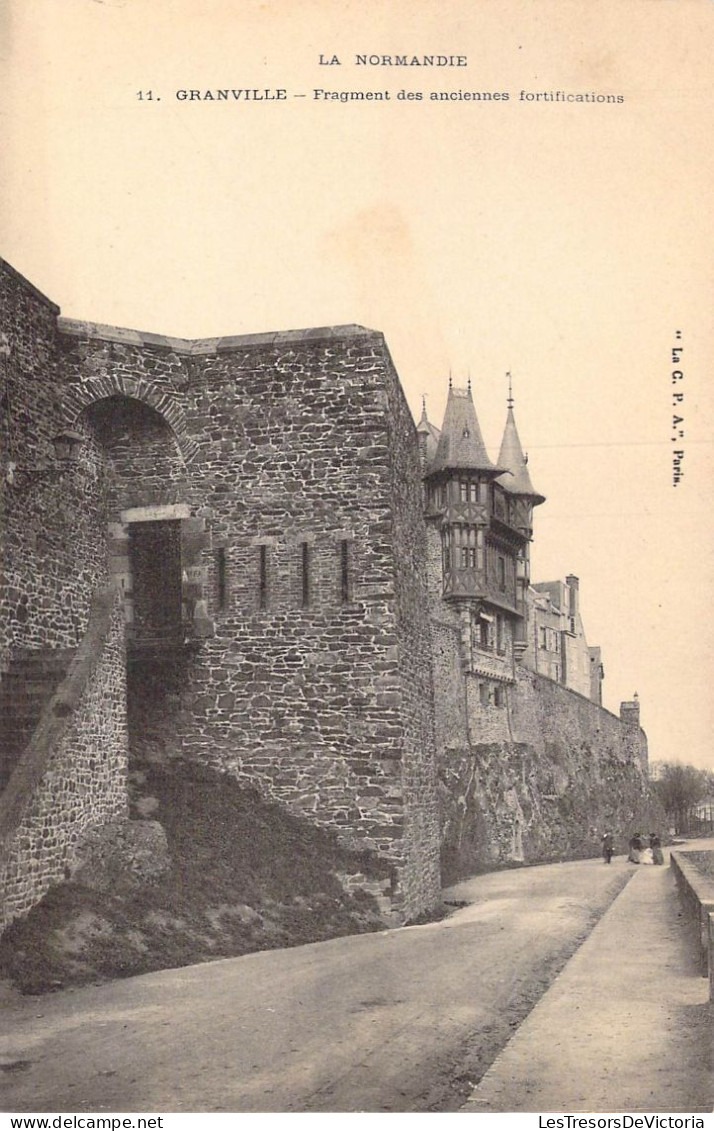 FRANCE - 50 - Granville - Fragment Des Anciennes Fortifications - Carte Postale Ancienne - Granville