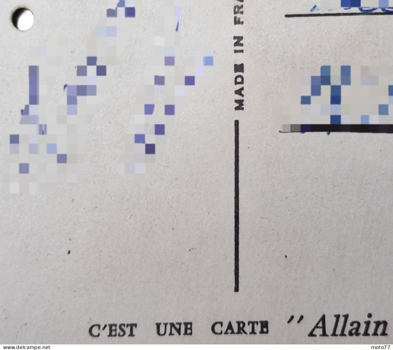 CP Carte Postale à SYSTÈME "Allain" - MUSICALE - OURS En Indien En Peluche - Vers 1960 - A Systèmes