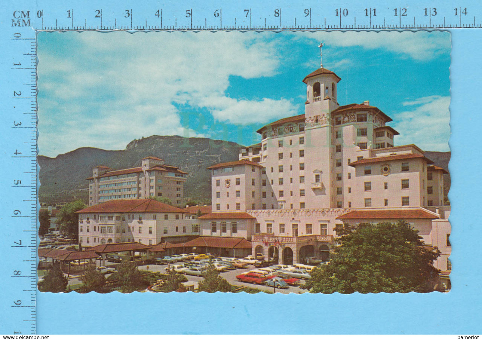 Vintage Post-Card, Resort Hotel Broadmoor & BroaDmoor South, Colorado Spring USA - Carte Postale - Colorado Springs