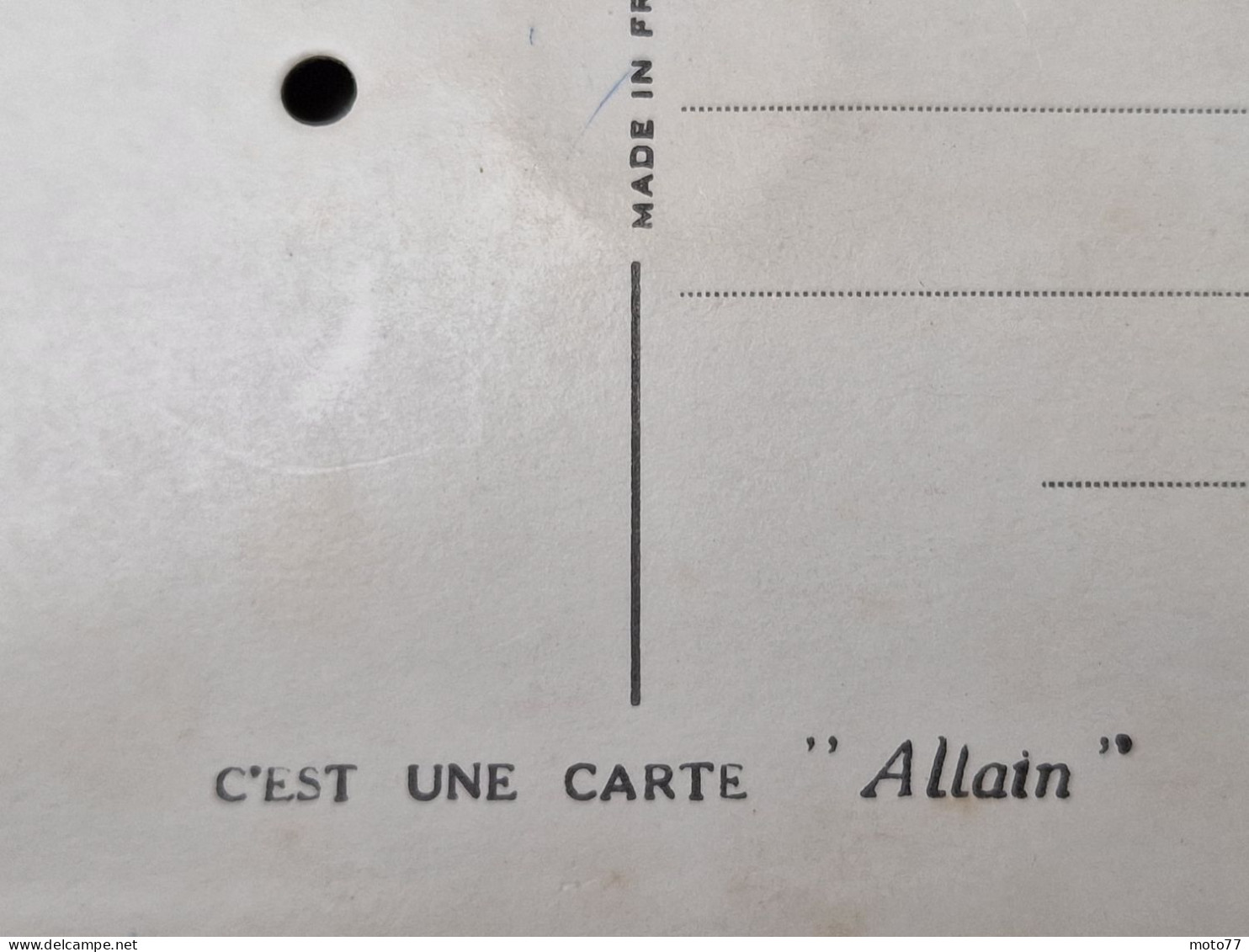CP Carte Postale à SYSTÈME "Allain" - MUSICALE - Péruche Oiseau - Vers 1966 - A Systèmes