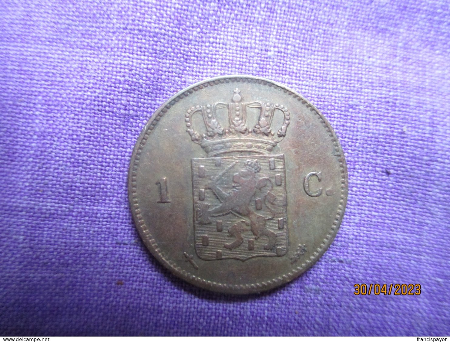 Netherlands: 1 Cent 1864 - 1815-1840 : Willem I