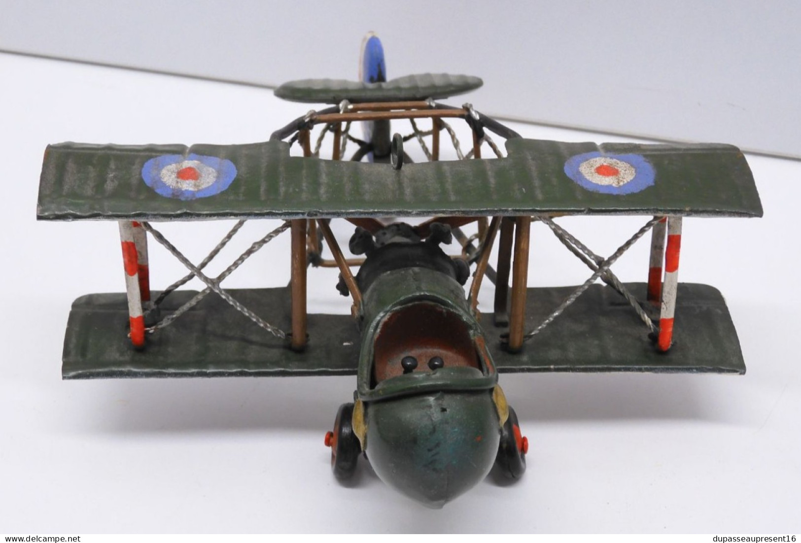-3 MAQUETTES AVIONS 1ere GUERRE WW1 2 Français 1 Allemand Collection Vitrine  E - Avions & Hélicoptères