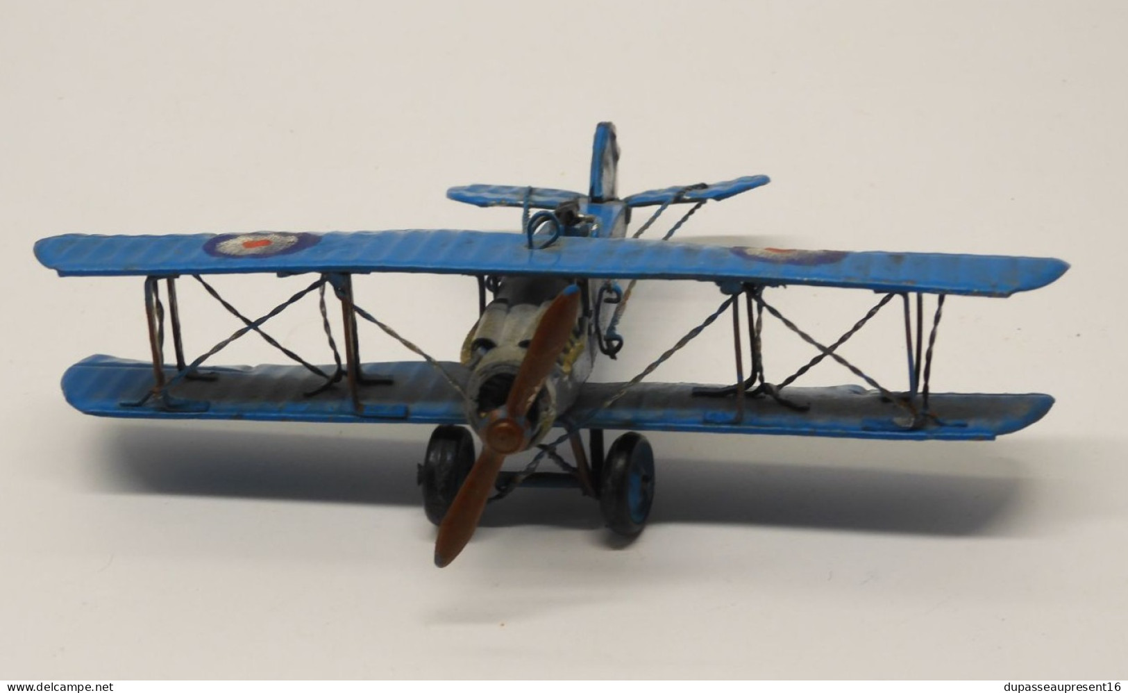 -3 MAQUETTES AVIONS 1ere GUERRE WW1 2 Français 1 Allemand collection vitrine  E