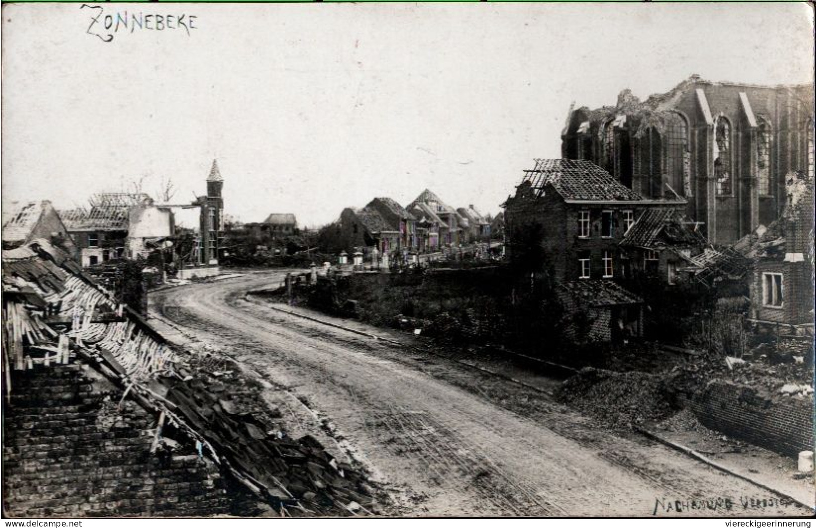 ! Seltene Fotokarte Aus Zonnebeke, Photo, 1916, 1. Weltkrieg, Guerre, Belgien, Westflandern - Zonnebeke