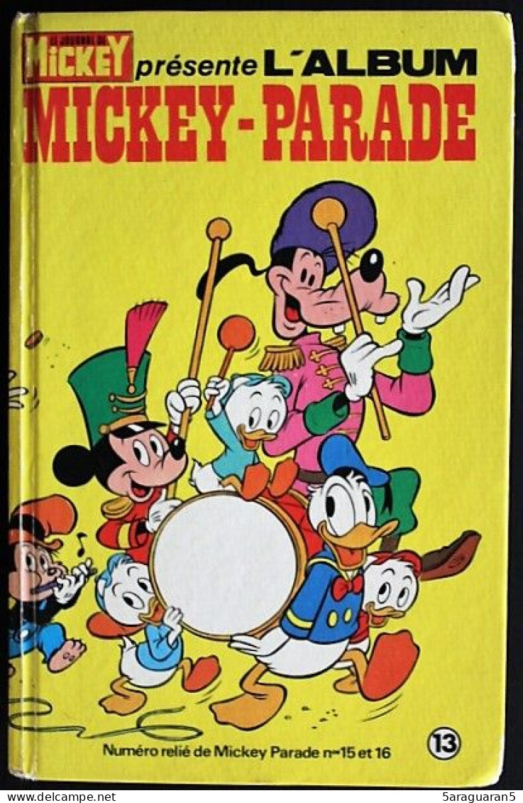 BD MICKEY PARADE - RECUEIL 13 - Des Numéros 15 Et 16 - 1981 - Mickey Parade