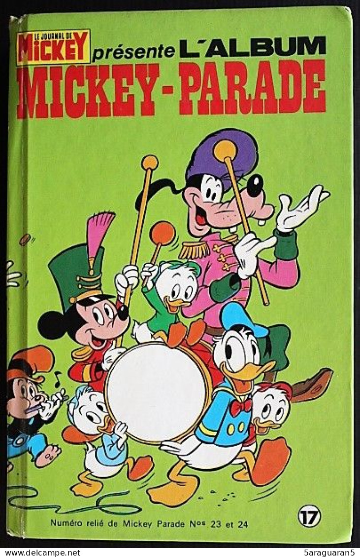 BD MICKEY PARADE - RECUEIL 17 - Des Numéros 23 Et 24 - 1981 - Mickey Parade