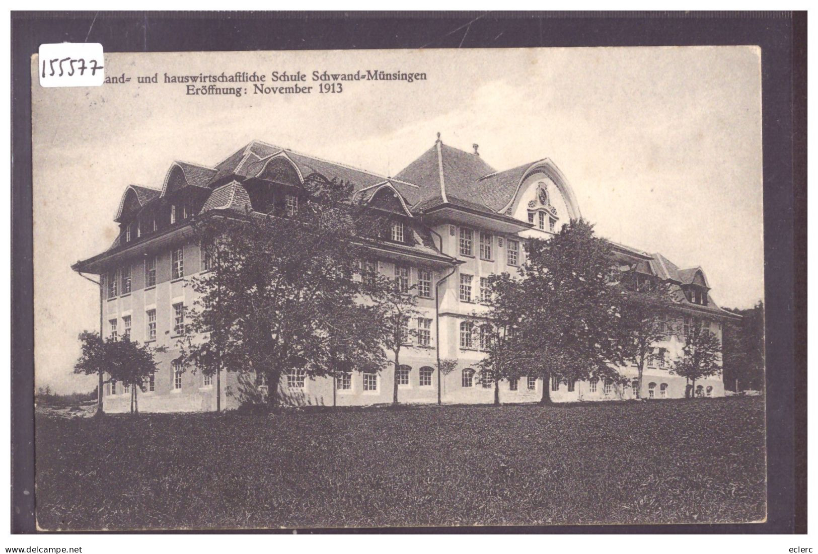 SCHWAND MÜNSINGEN - KANT. LANDWIRTSCHAFTS UND HAUSHALTUNGSSCHULE - TB - Münsingen