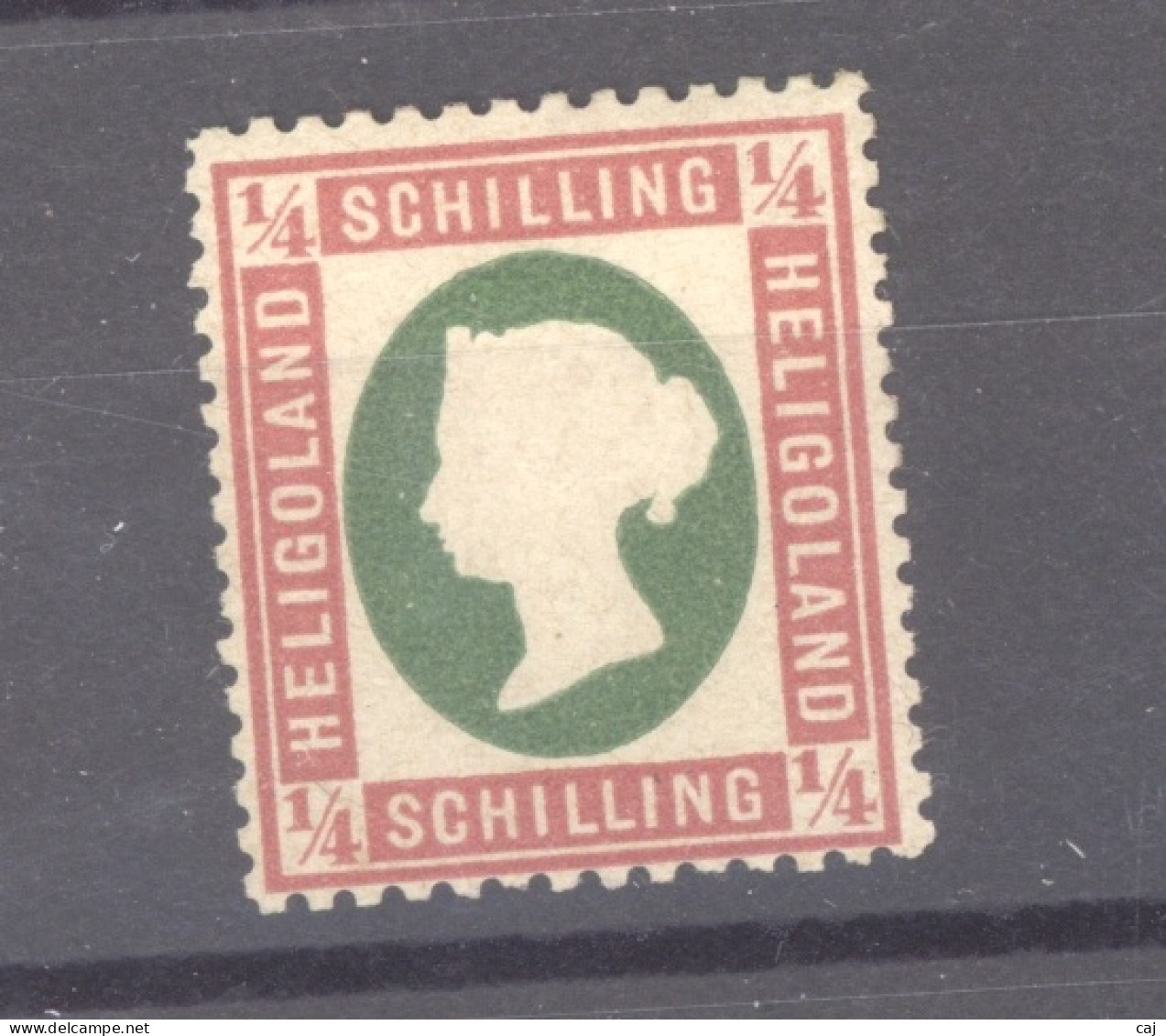 Heligoland  :    Mi   8  *    Dentelés 13 ½ X 14 ¼ ,  Type I - Helgoland