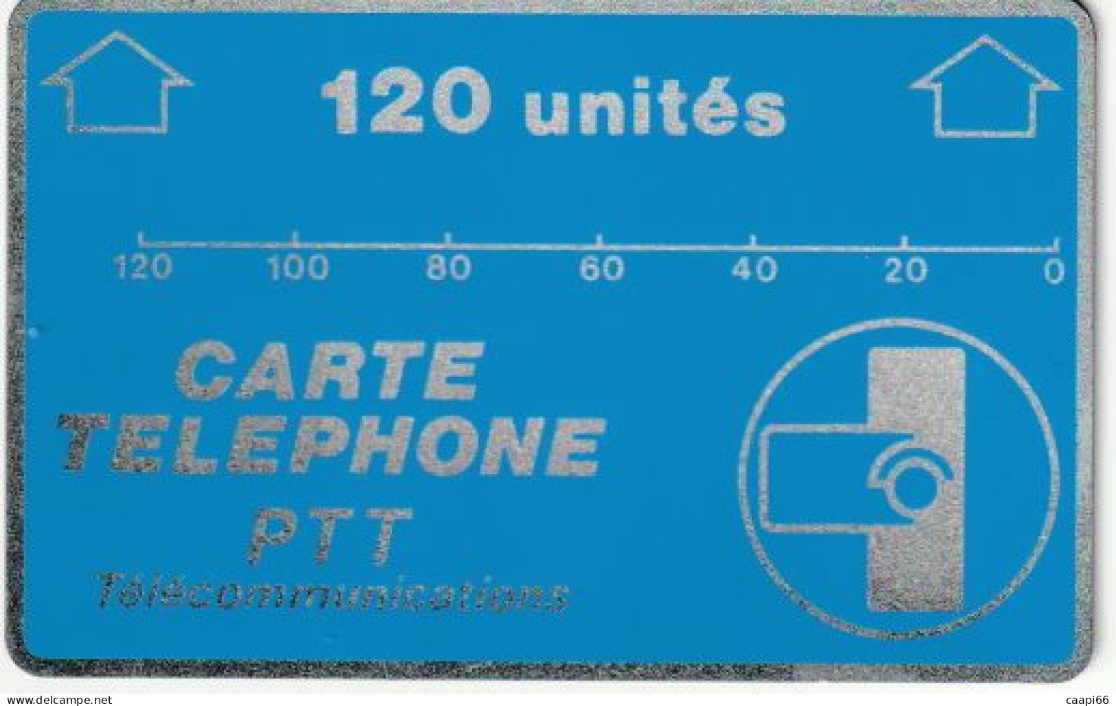 Holographique : 120u Bleue - Holographic Phonecards