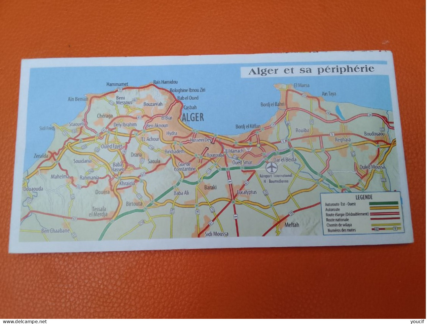 CARTE ALGERIE - Algerije