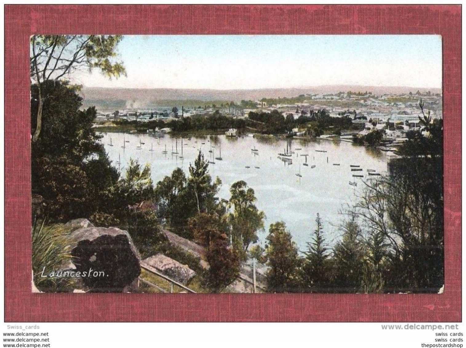 AUSTRALIA Tasmania Tasmania Launceston LAUCESTON UNUSED HARBOUR BOATS YACHTS - Lauceston