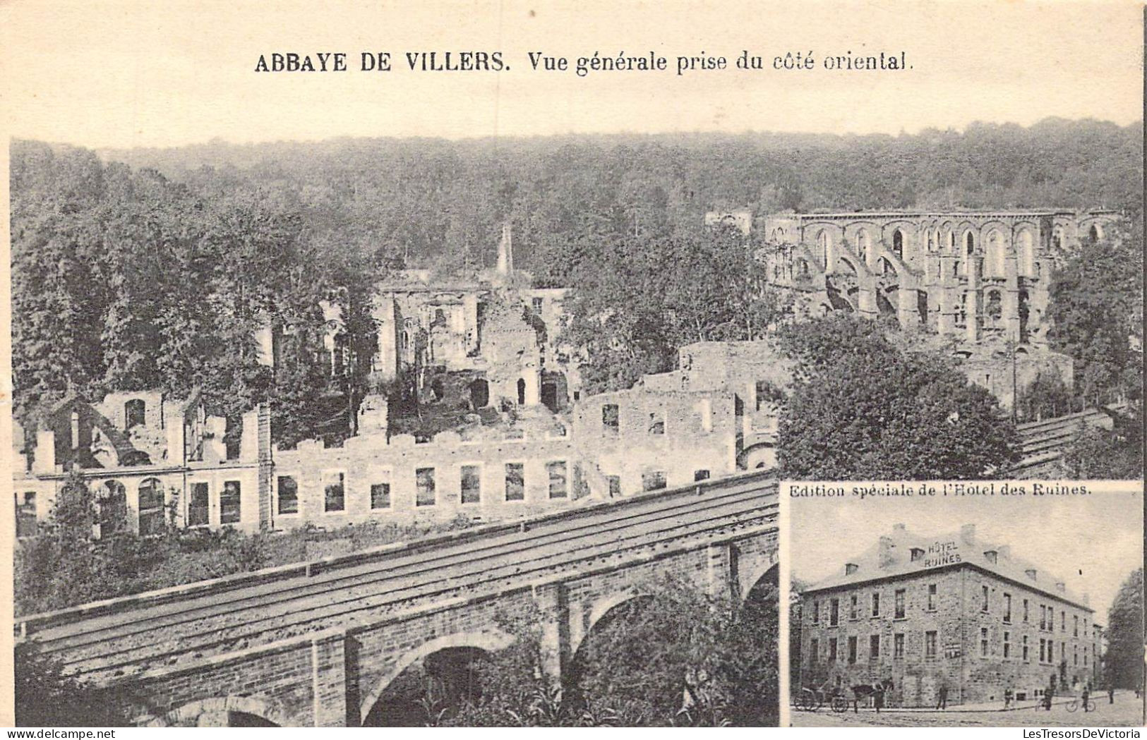 BELGIQUE - Villers-la-Ville - Abbaye De Villers - Vue Générale Prise Du Côté Oriental - Carte Postale Ancienne - Villers-la-Ville