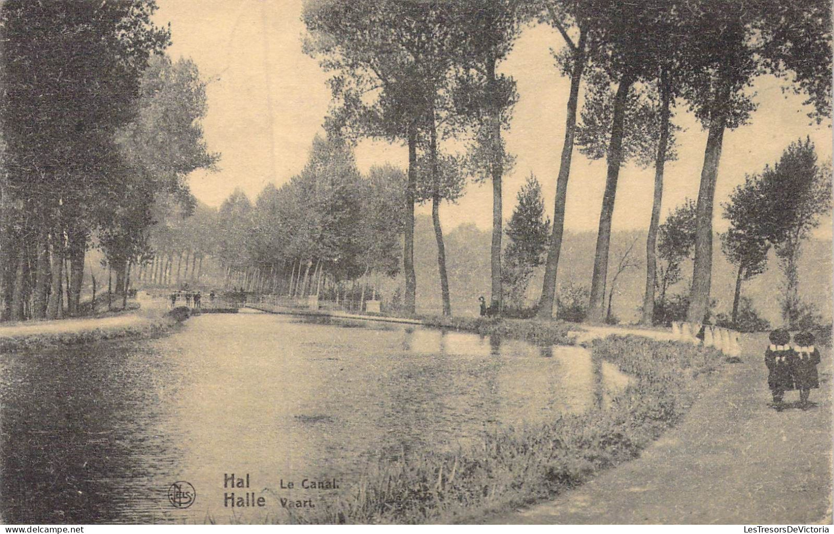 BELGIQUE - Halle - Le Canal - Carte Postale Ancienne - Halle