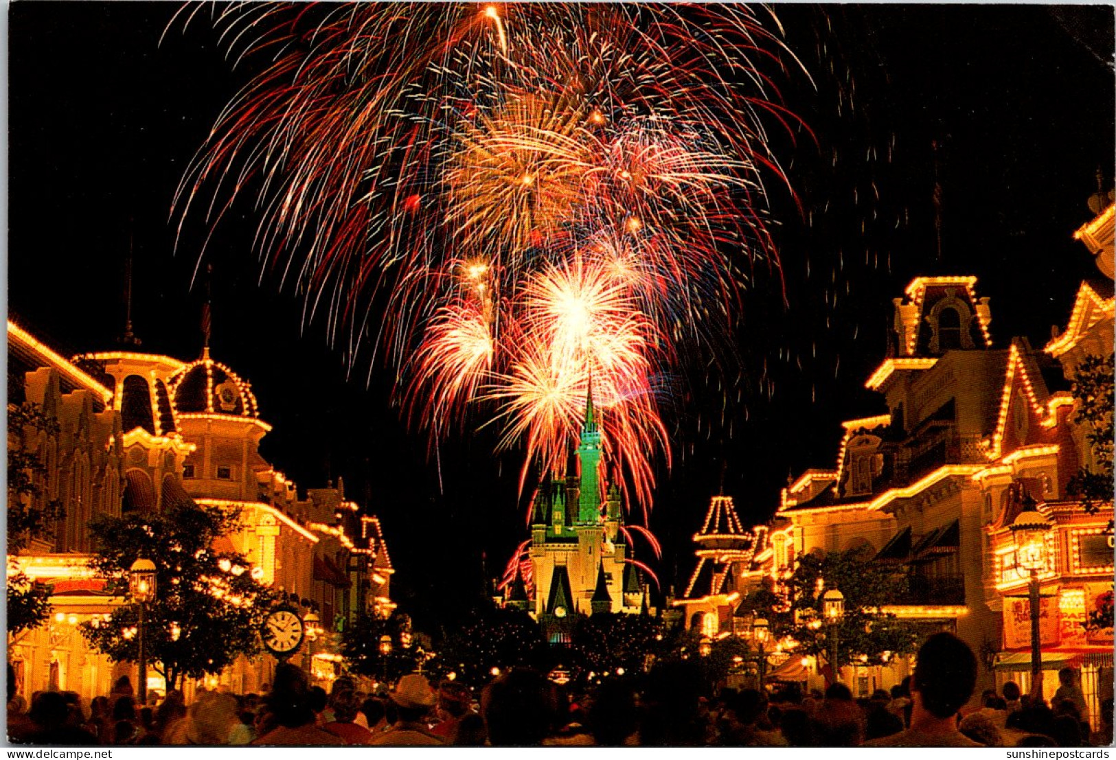 Florida Orlando Walt Disney World Fireworks Magic Kingdom's Fantasy In The Sky - Orlando