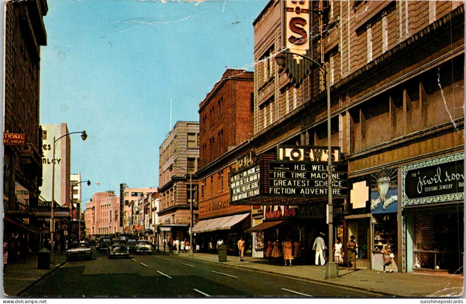 Virginia Norfolk Greetings With View Of Granby Street 1965 - Norfolk