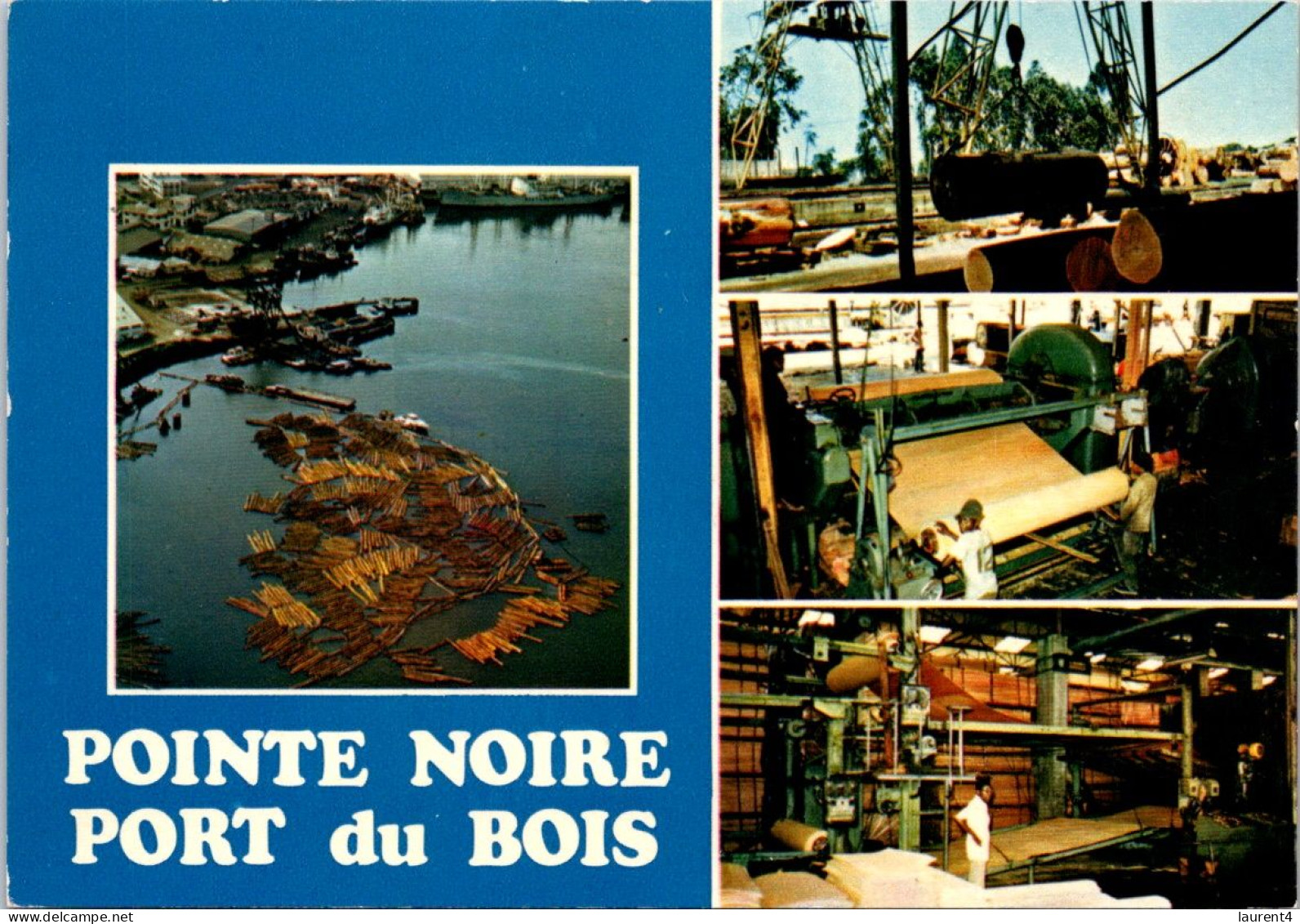 (3 Q 4) Congo - Port Du Bois De Pointe Noire (Congo Wood Export Port Installation) - Pointe-Noire