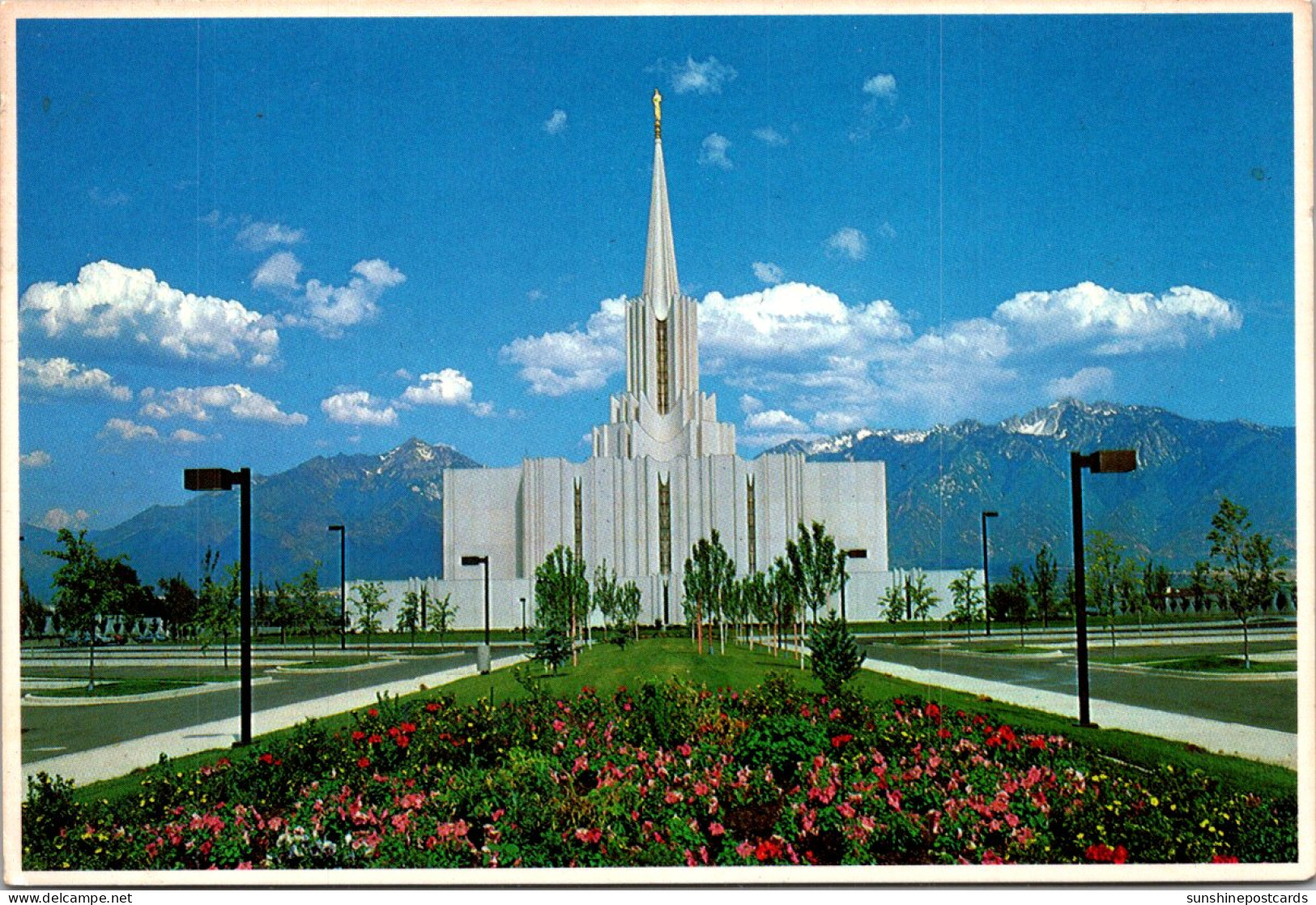 Utah Salt Lake City 15 Miles South The Mormon Jordan River Temple - Salt Lake City