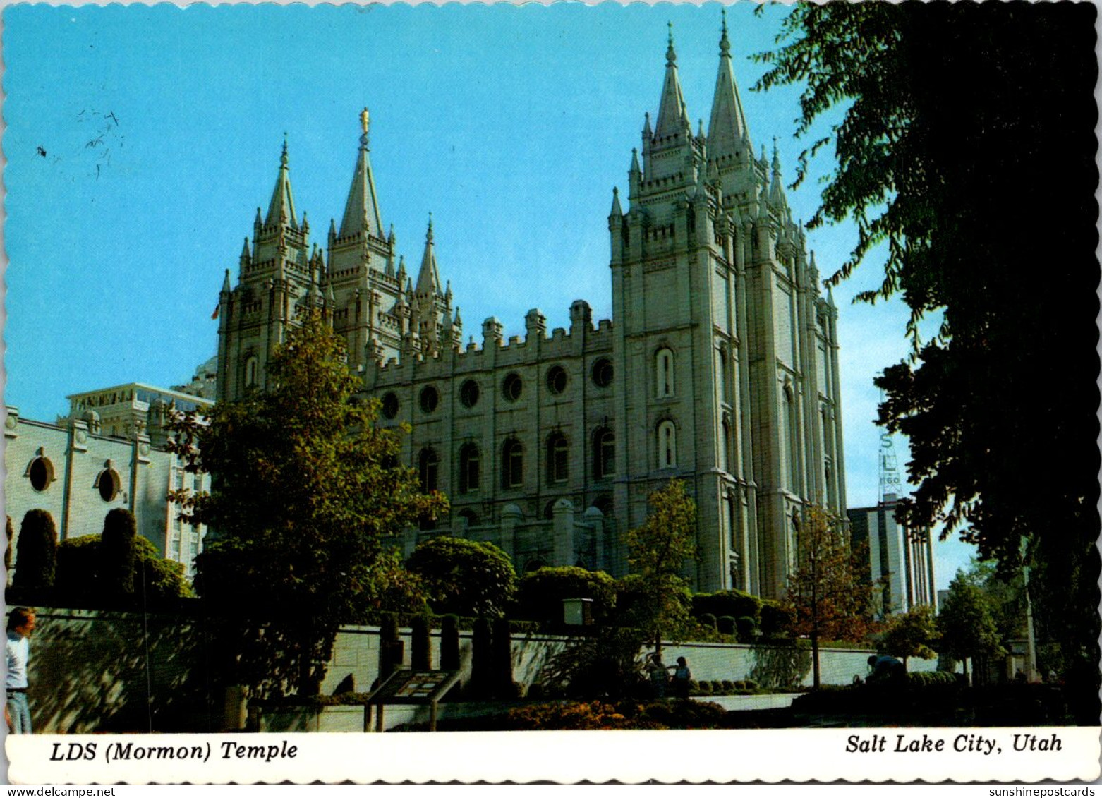 Utah Salt Lake City Mormon Temple - Salt Lake City