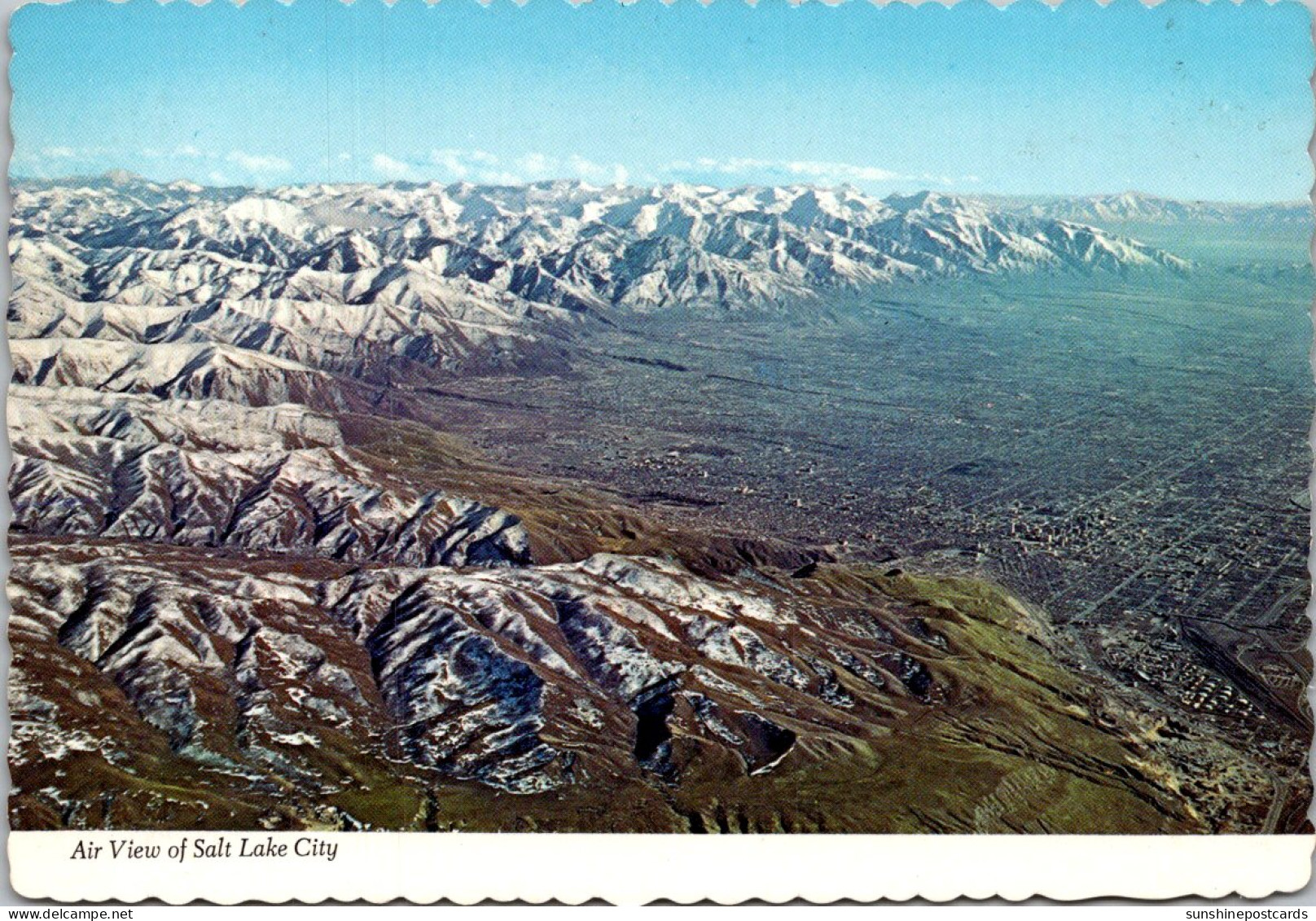 Utah Salt Lake City Aerial View  - Salt Lake City
