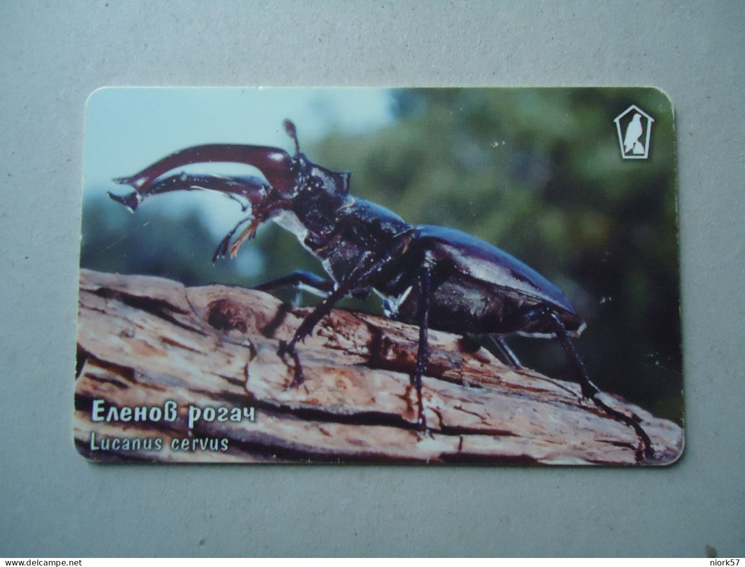 BULGARIA USED CARDS INSECTS - Sonstige & Ohne Zuordnung