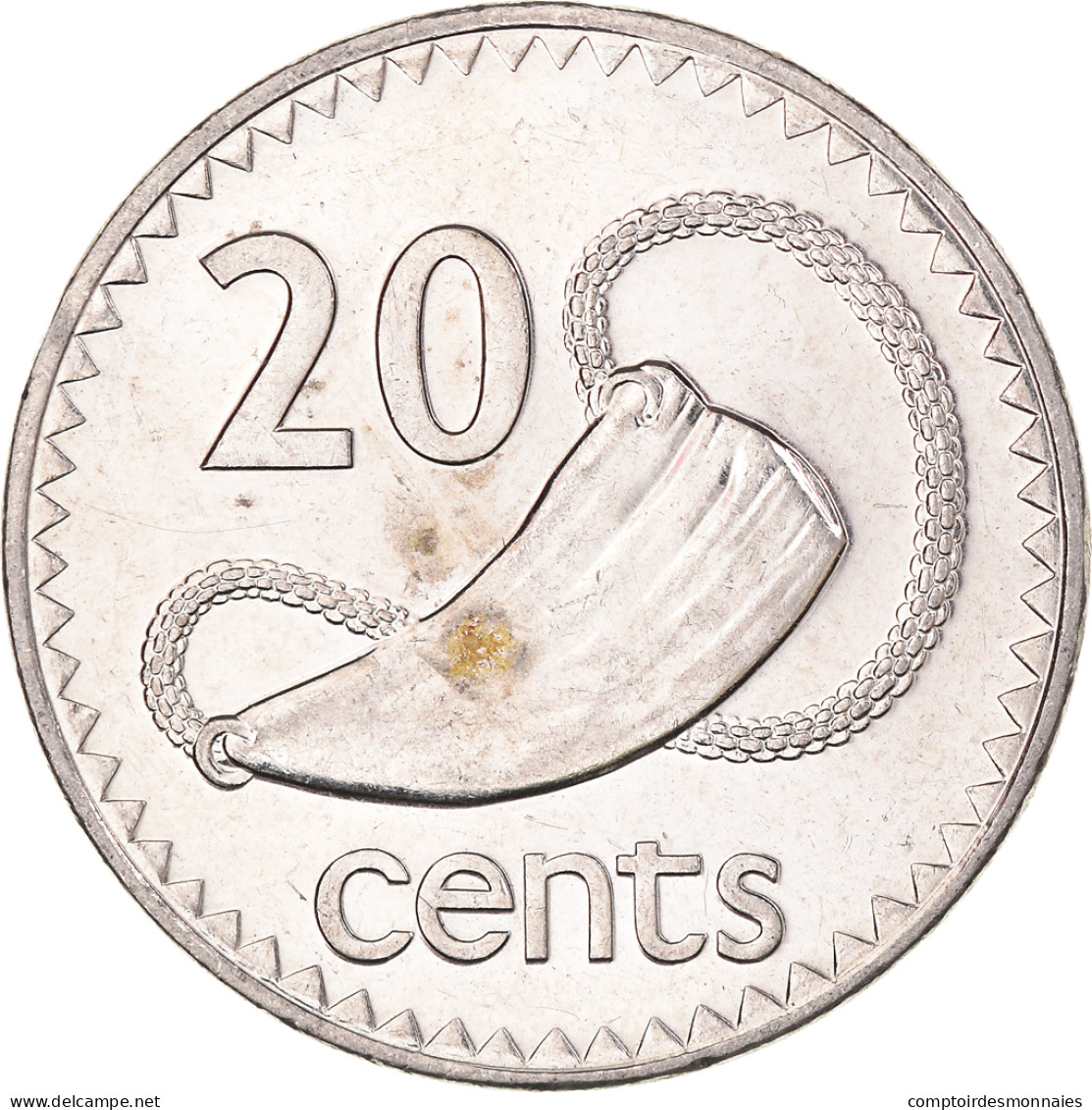 Monnaie, Fidji, 20 Cents, 1995 - Fidschi