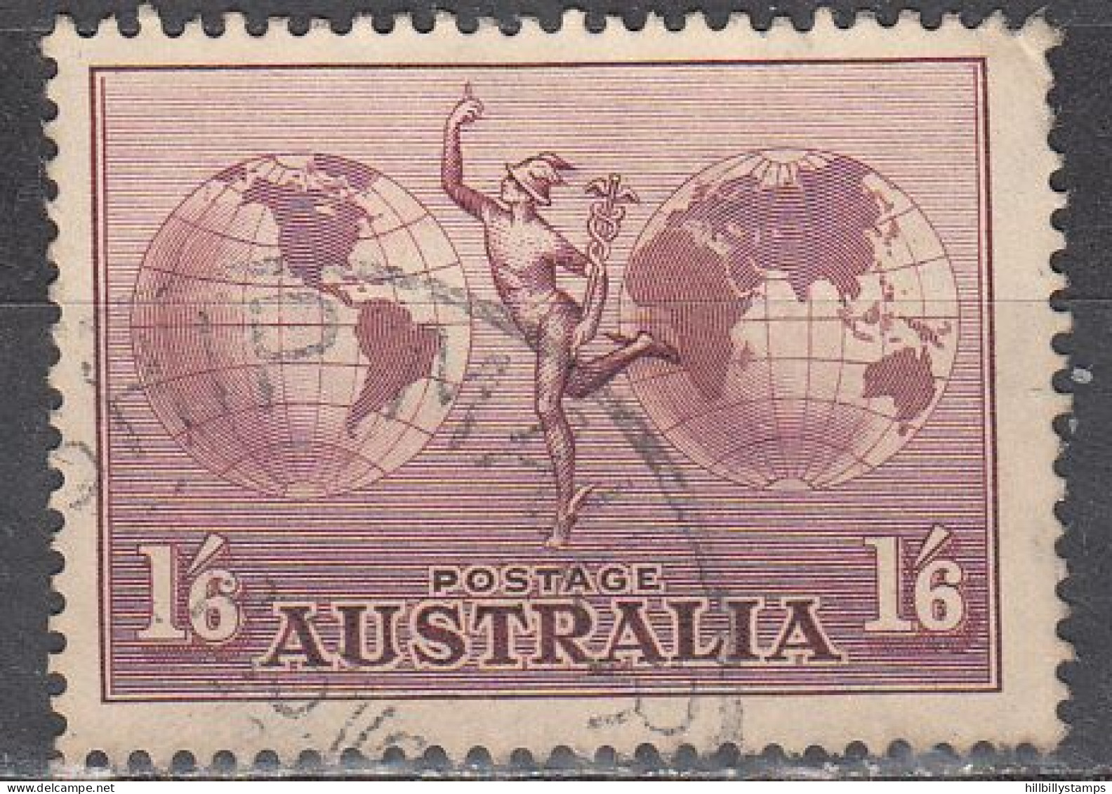 AUSTRALIA   SCOTT NO C5  USED   YEAR  1937 - Gebruikt